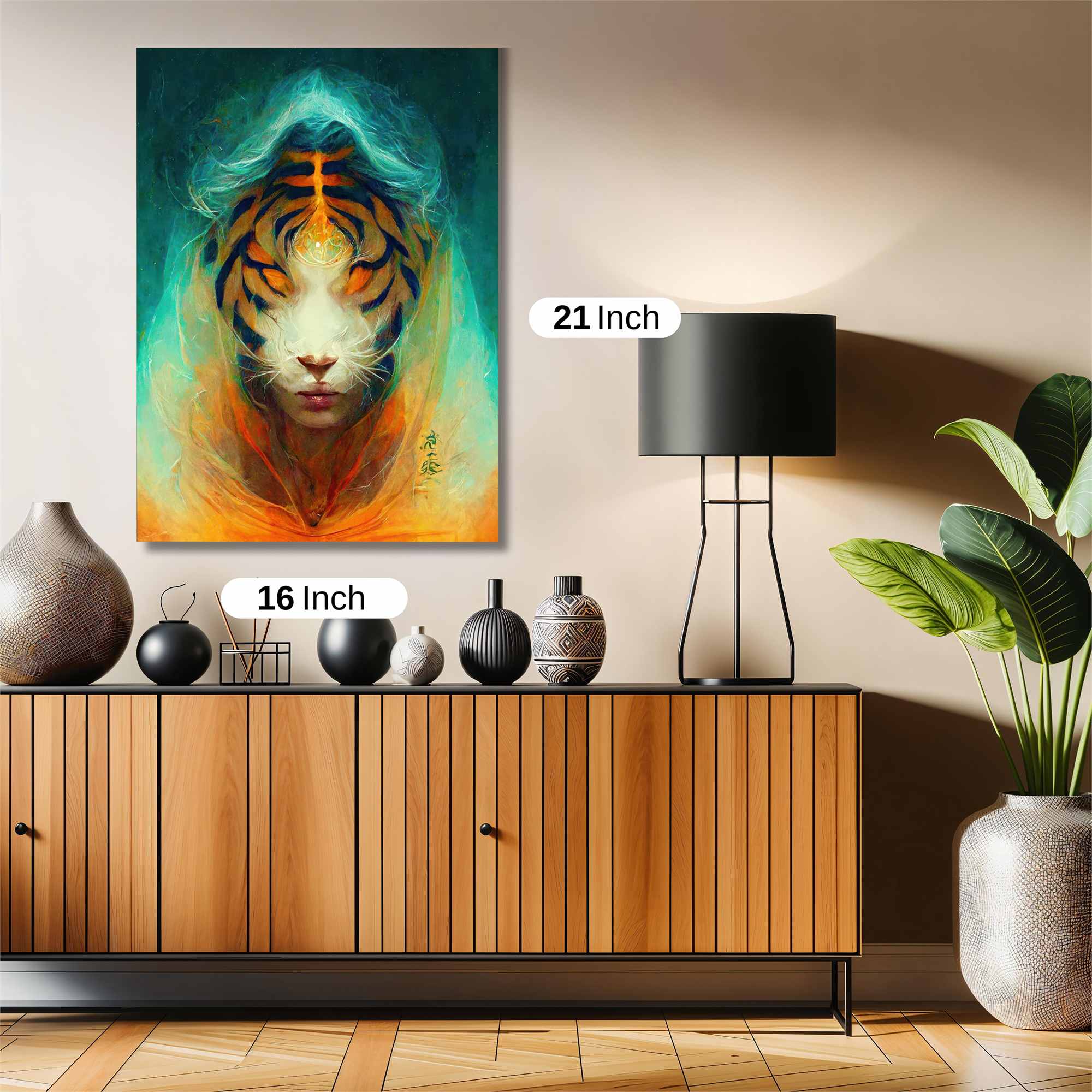 Tiger Mystic Safe Wall Magnetic / M