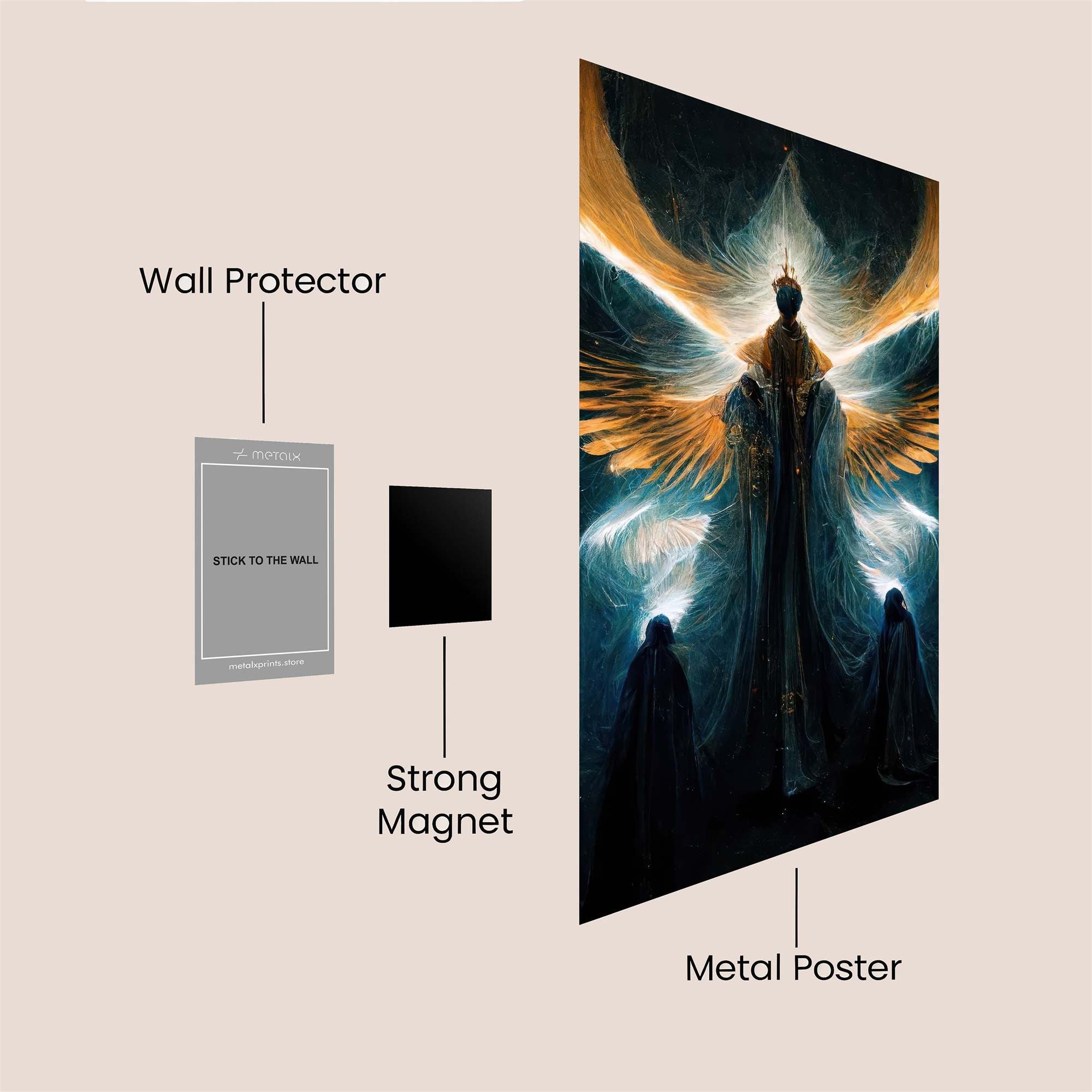 Seraphic Majesty Safe Wall Magnetic / M