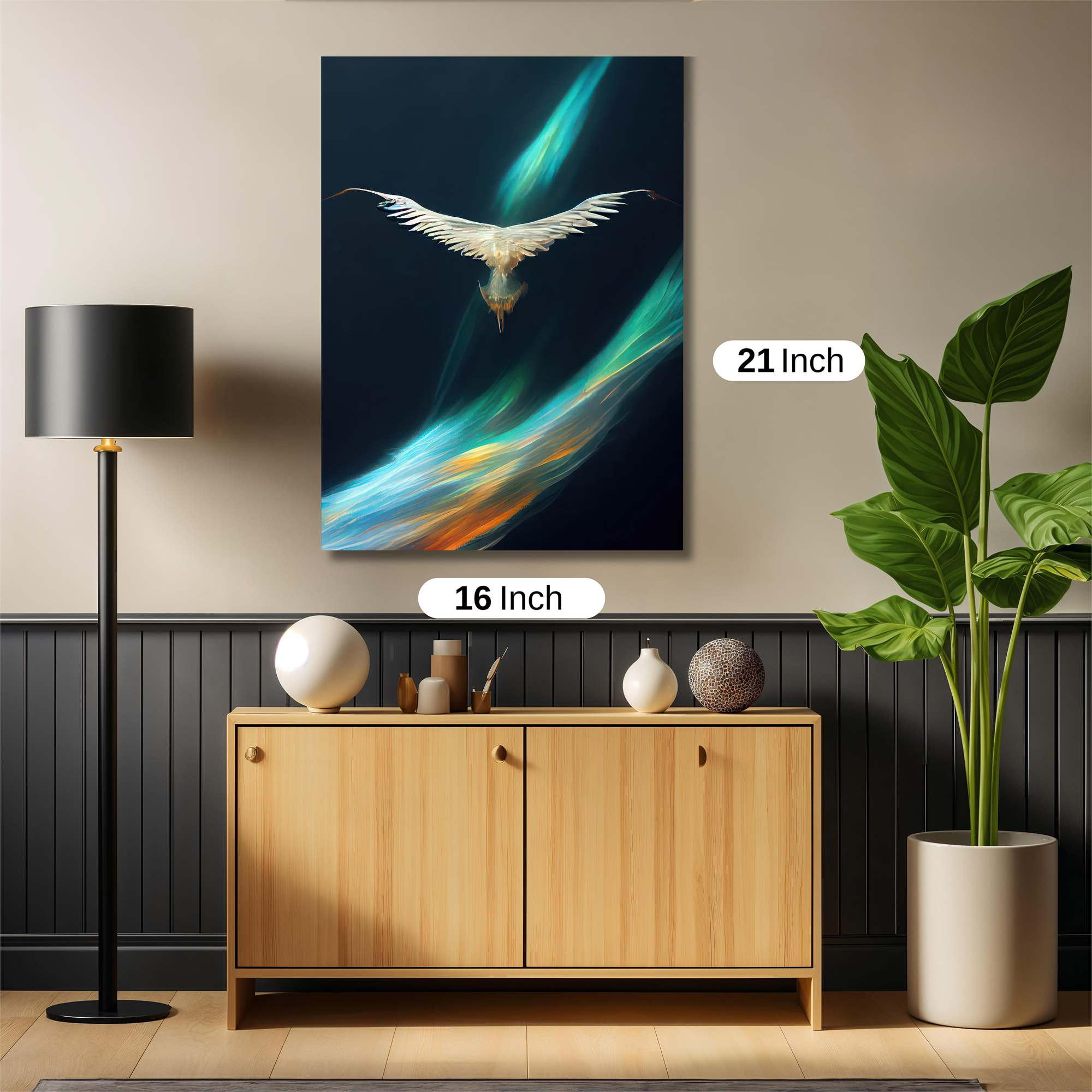 Eagle Soaring Safe Wall Magnetic / M