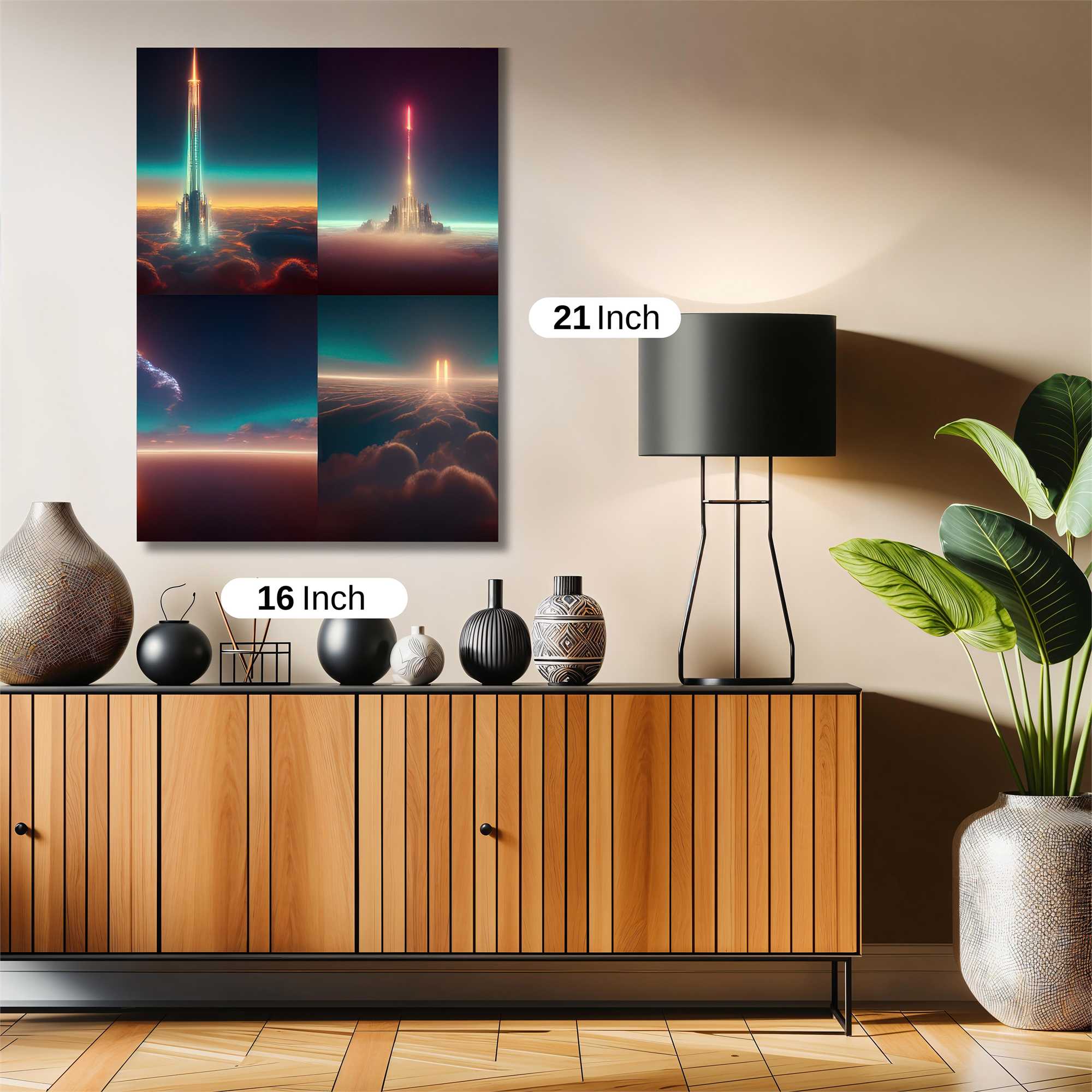 Tower Serenity Safe Wall Magnetic / M