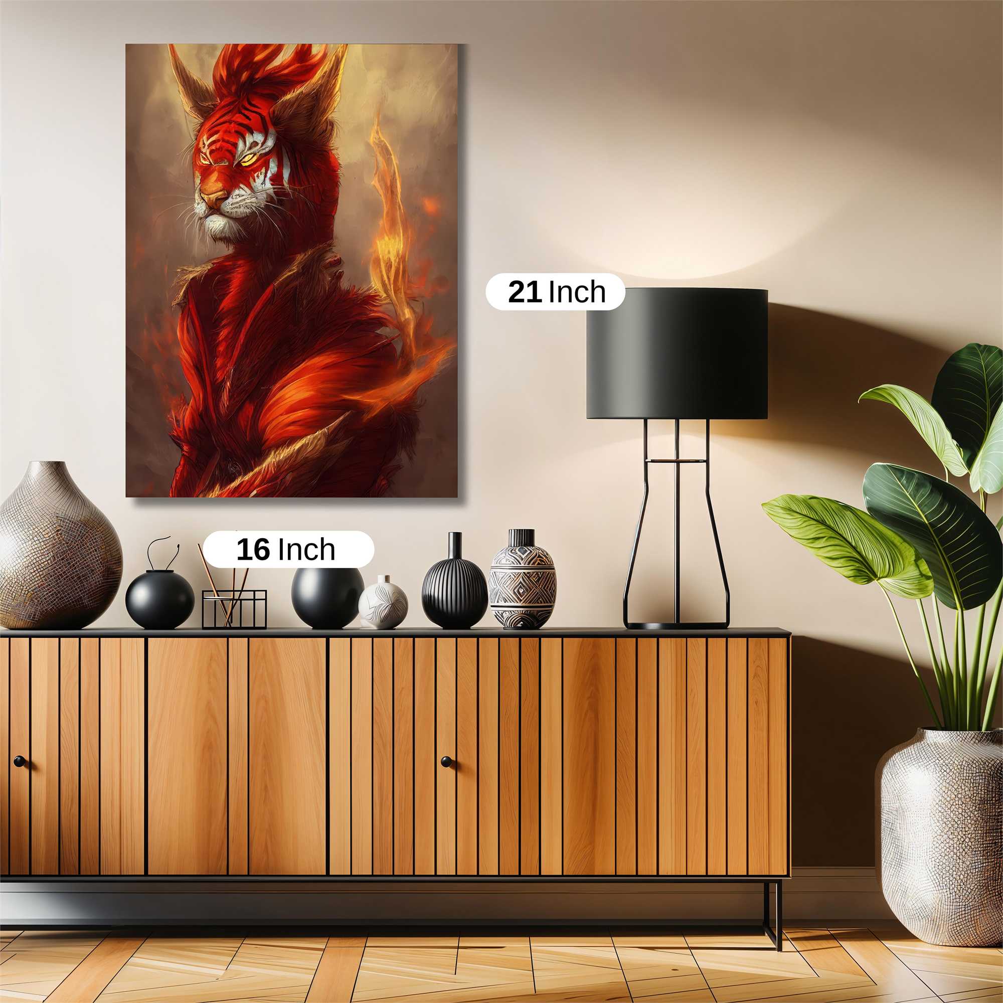 FlameTiger Safe Wall Magnetic / M