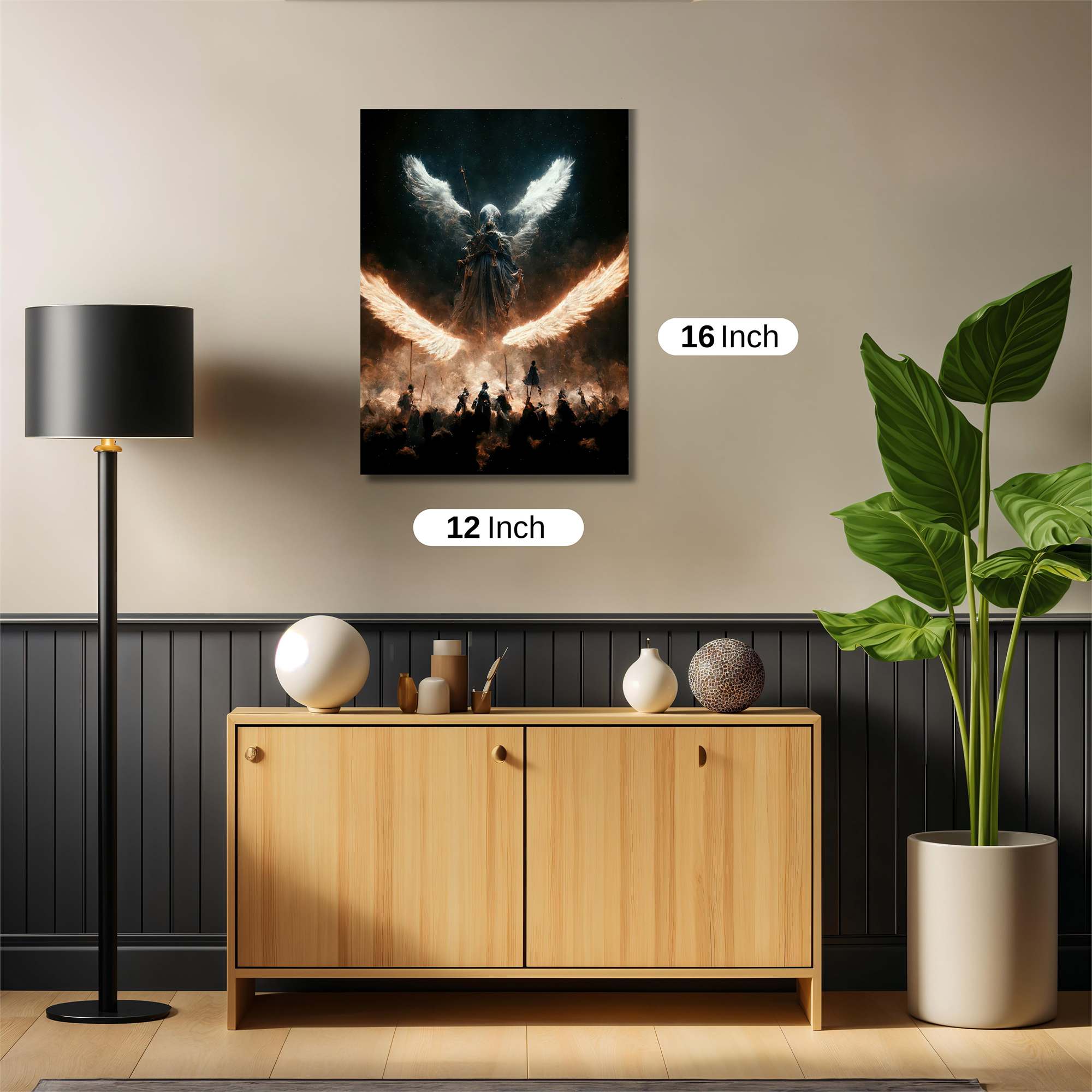 Angel Ascendant Safe Wall Magnetic / M