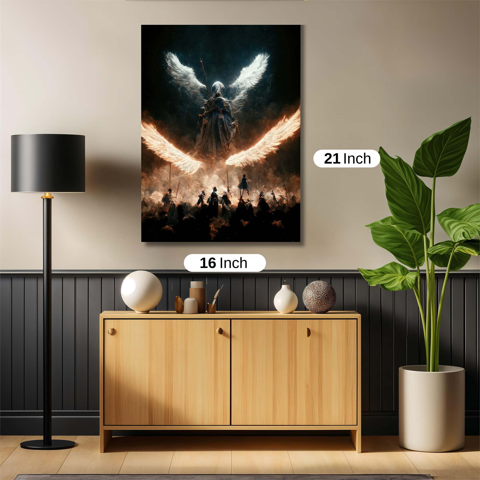 Angel Ascendant Safe Wall Magnetic / M