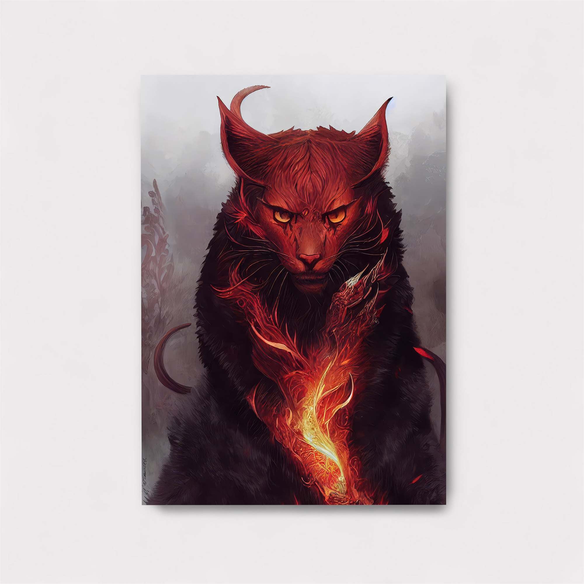 Inferno Cat Safe Wall Magnetic / M