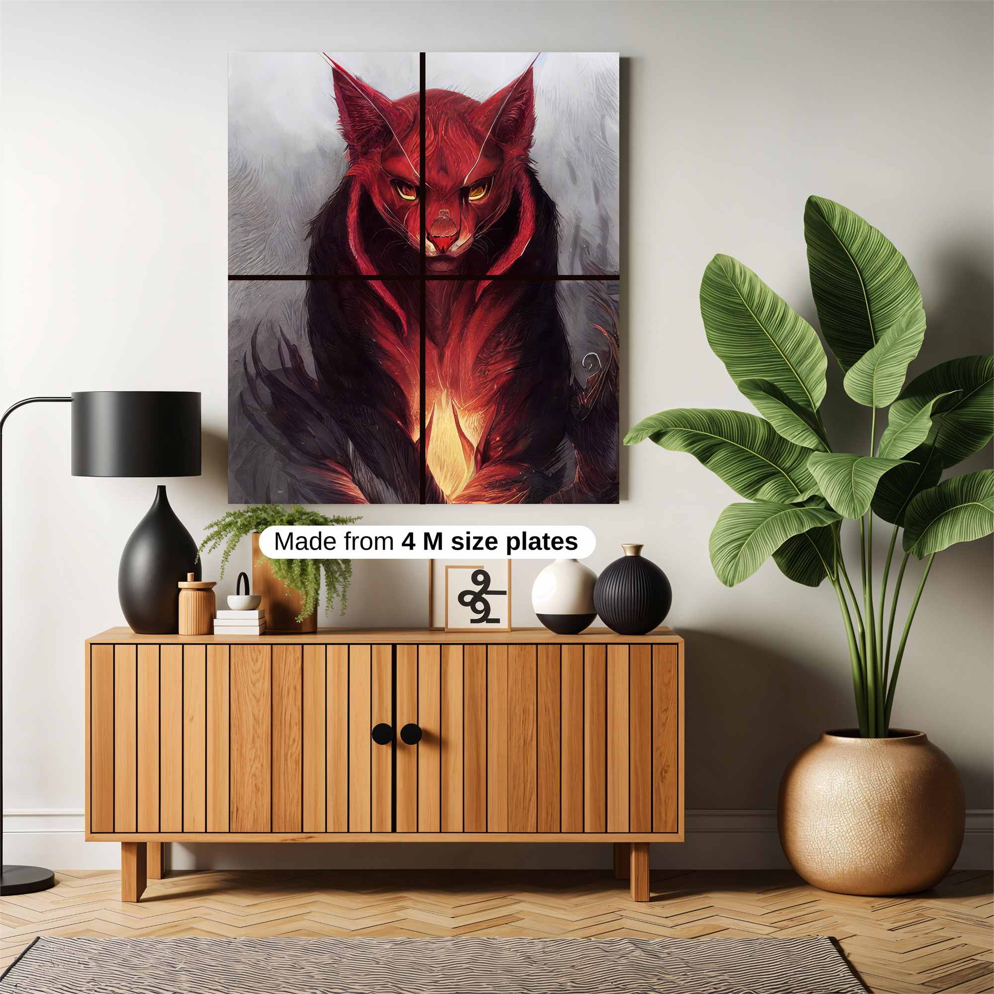 Firewhisker Safe Wall Magnetic / M