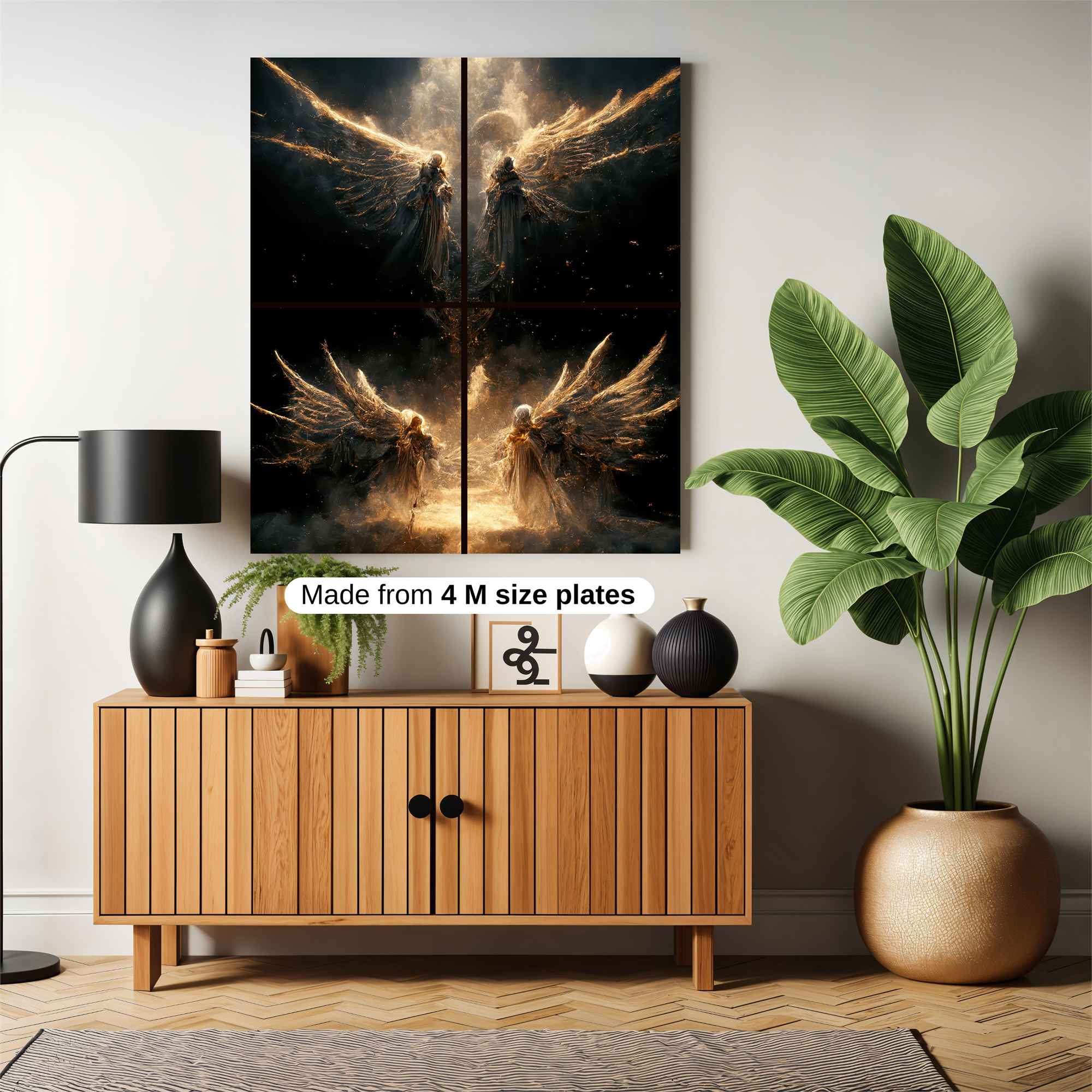 Angels Ascend Safe Wall Magnetic / M