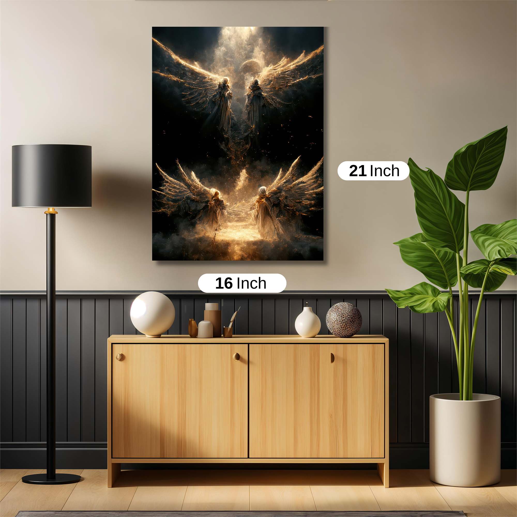 Angels Ascend Safe Wall Magnetic / M