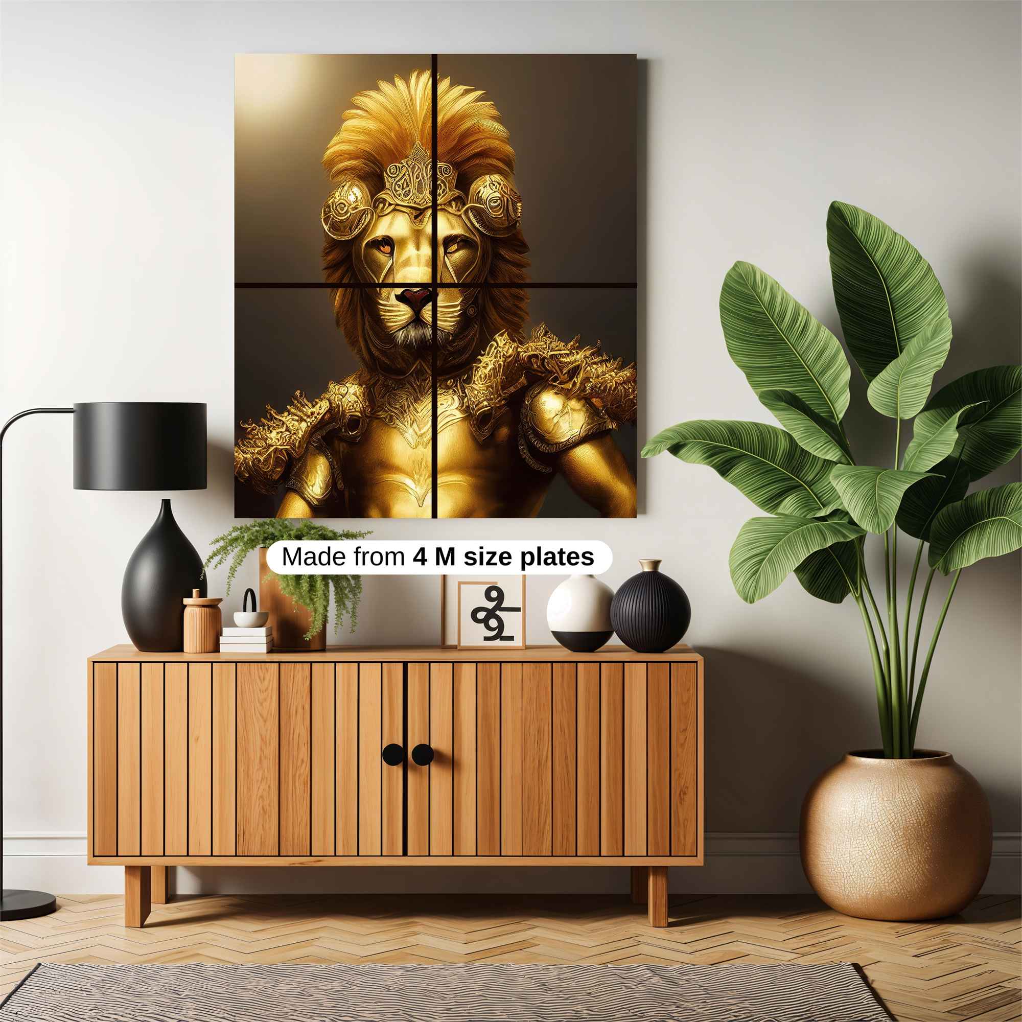 Lion Majesty Safe Wall Magnetic / M