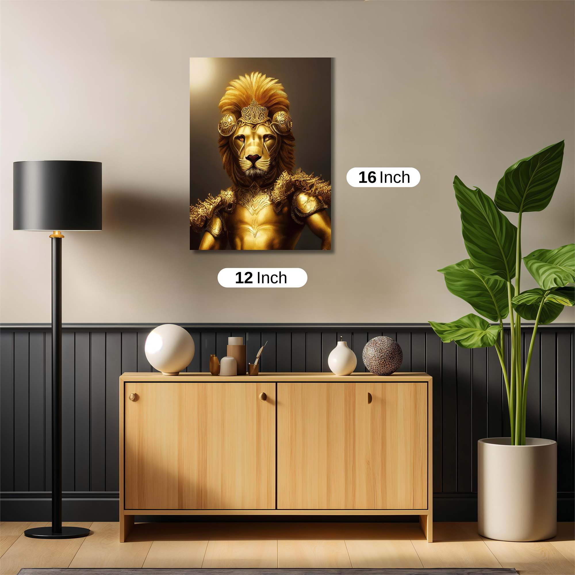 Lion Majesty Safe Wall Magnetic / M