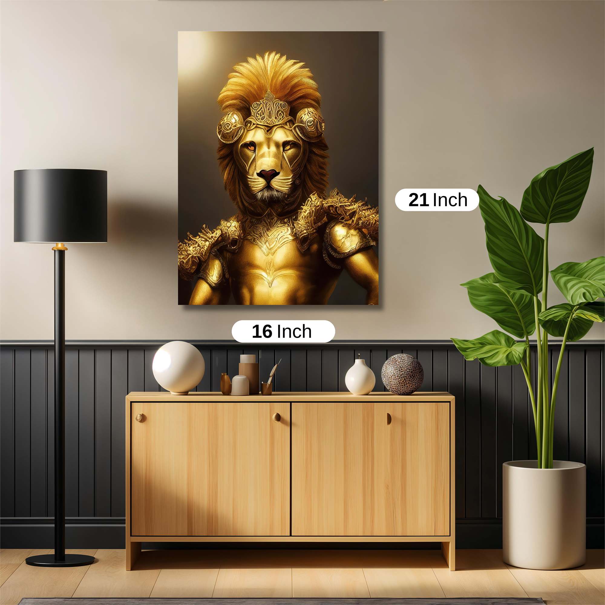 Lion Majesty Safe Wall Magnetic / M