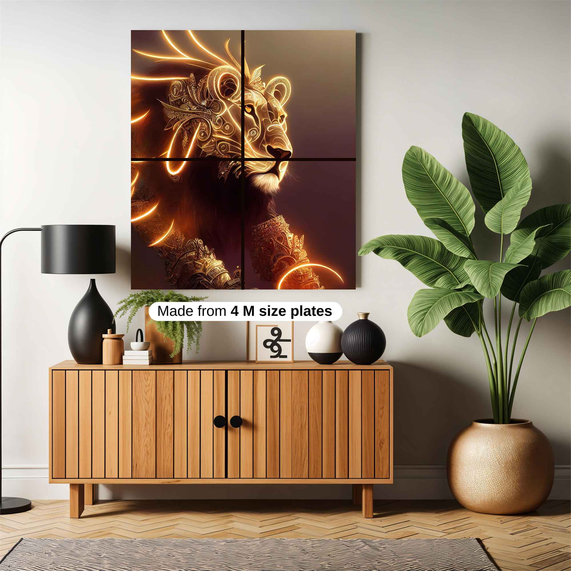 Lion Radiant Safe Wall Magnetic / M