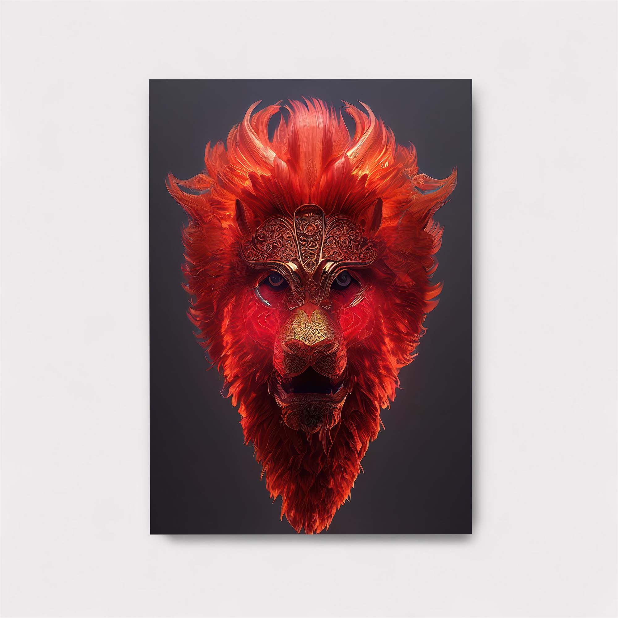 Lion Blaze Safe Wall Magnetic / M