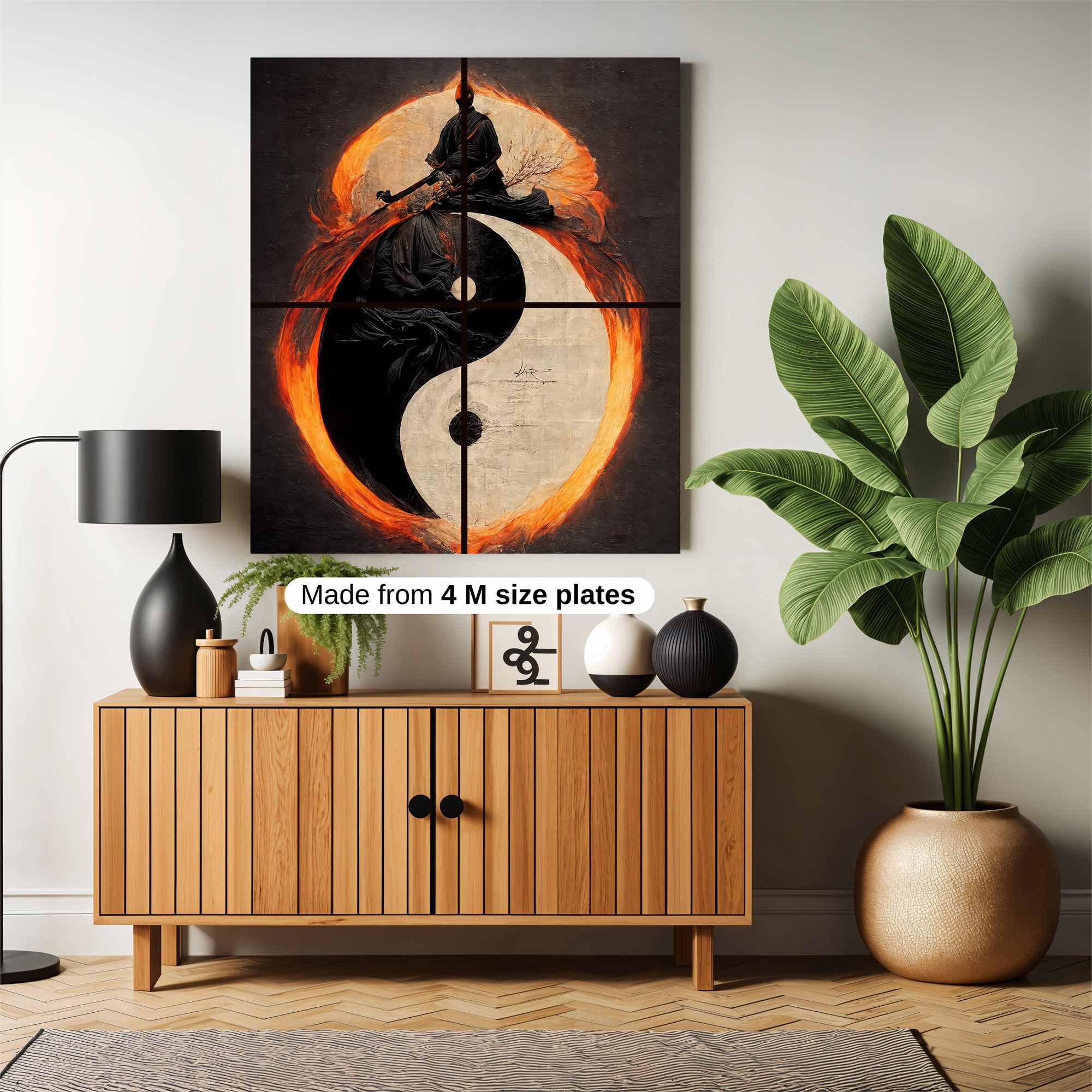 Samurai Serenity Safe Wall Magnetic / M