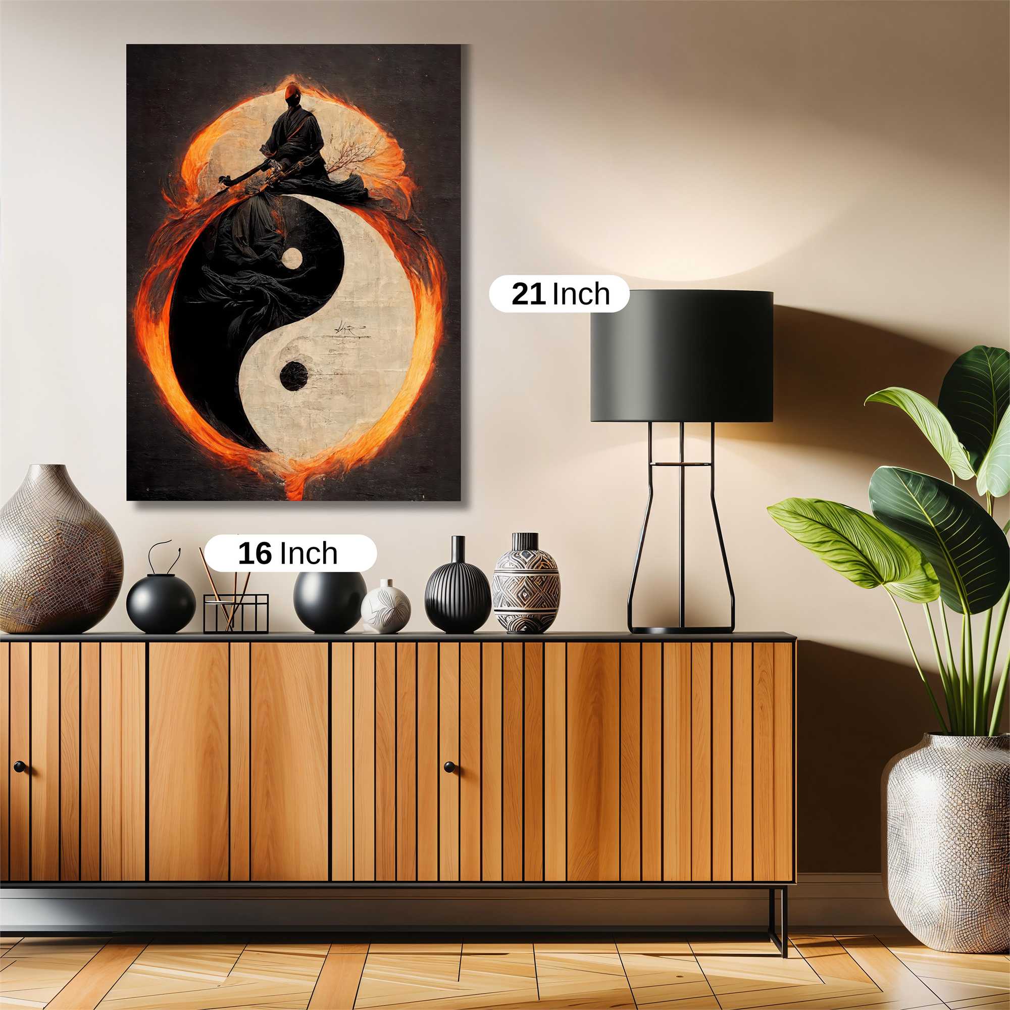 Samurai Serenity Safe Wall Magnetic / M