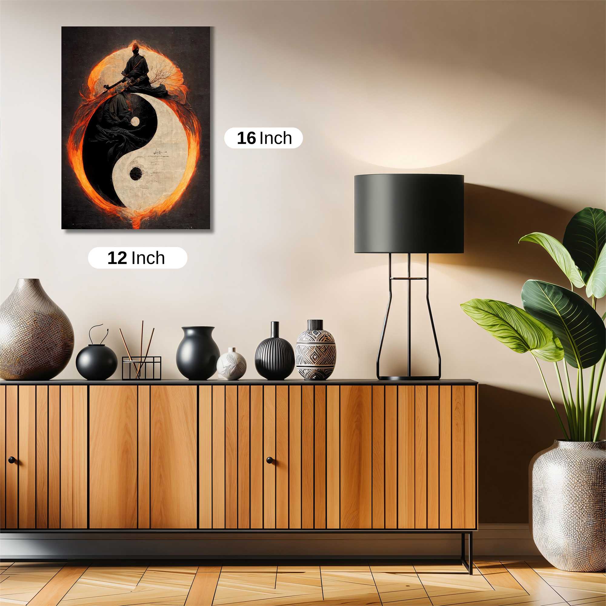 Samurai Serenity Safe Wall Magnetic / M