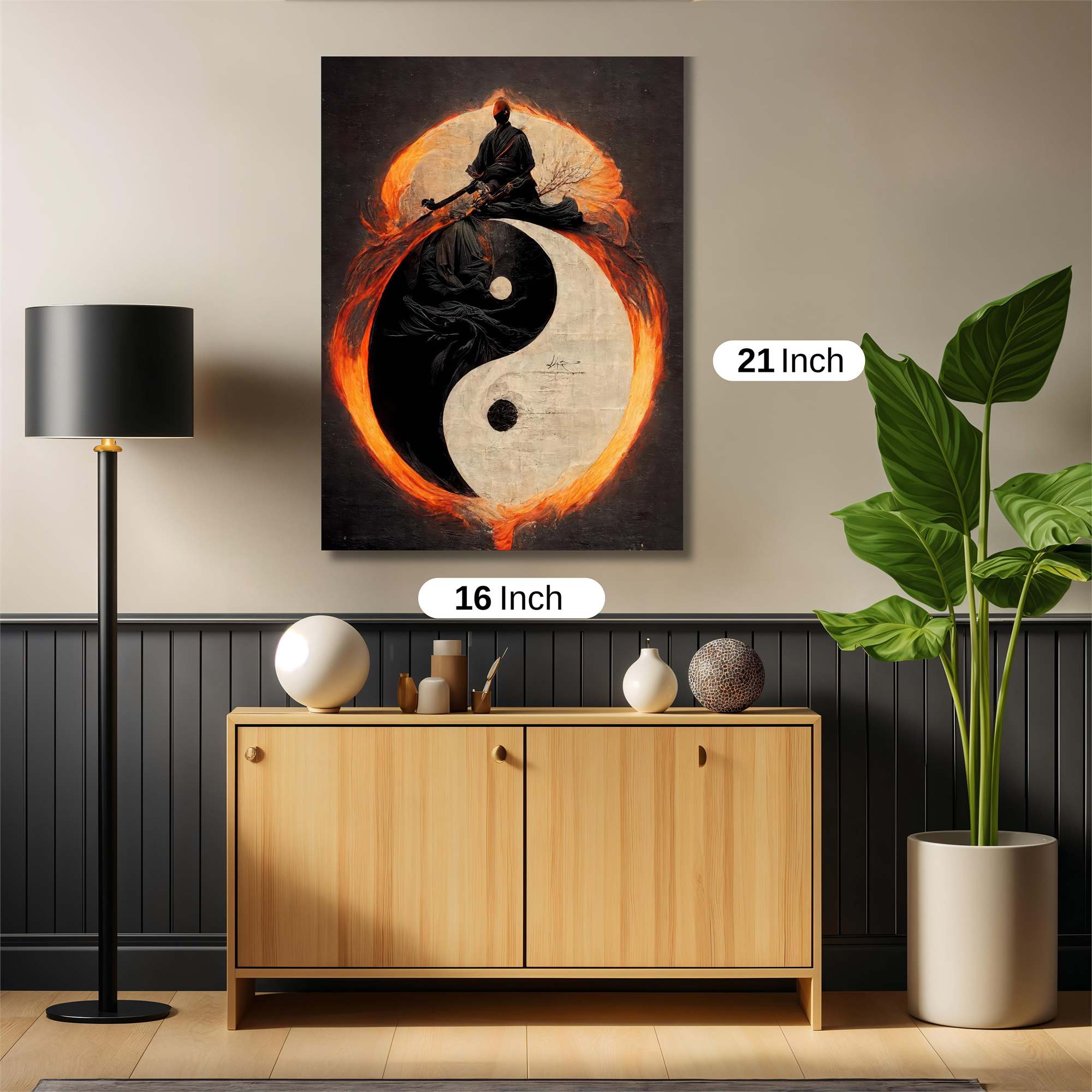 Samurai Serenity Safe Wall Magnetic / M