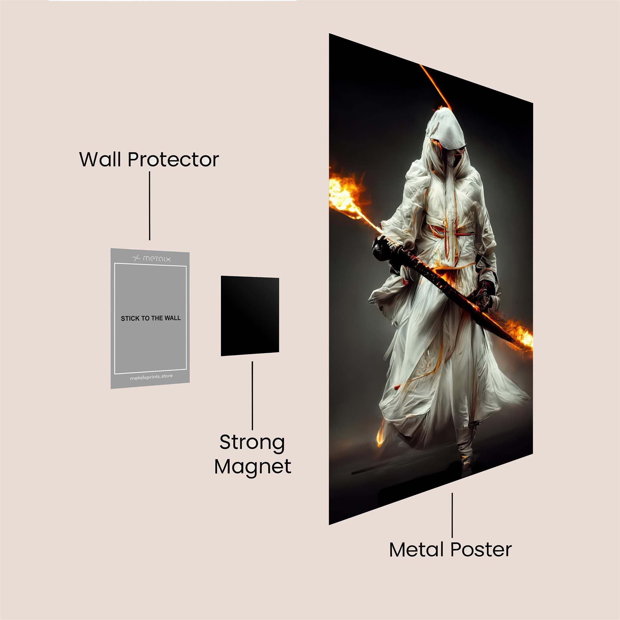 Pyro Priest Safe Wall Magnetic / M