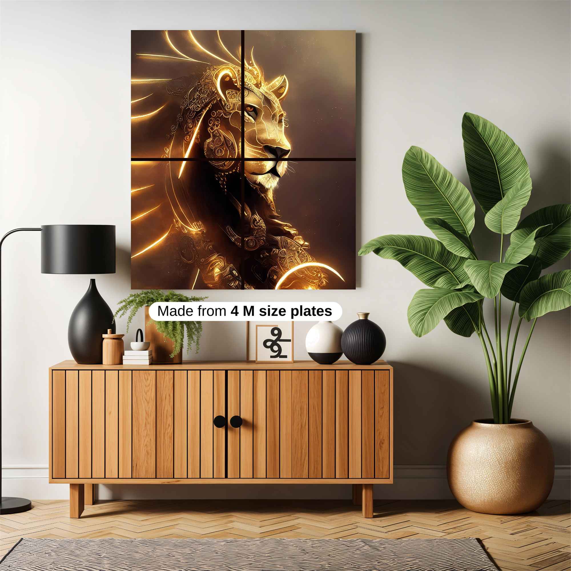 Lion Radiant Safe Wall Magnetic / M