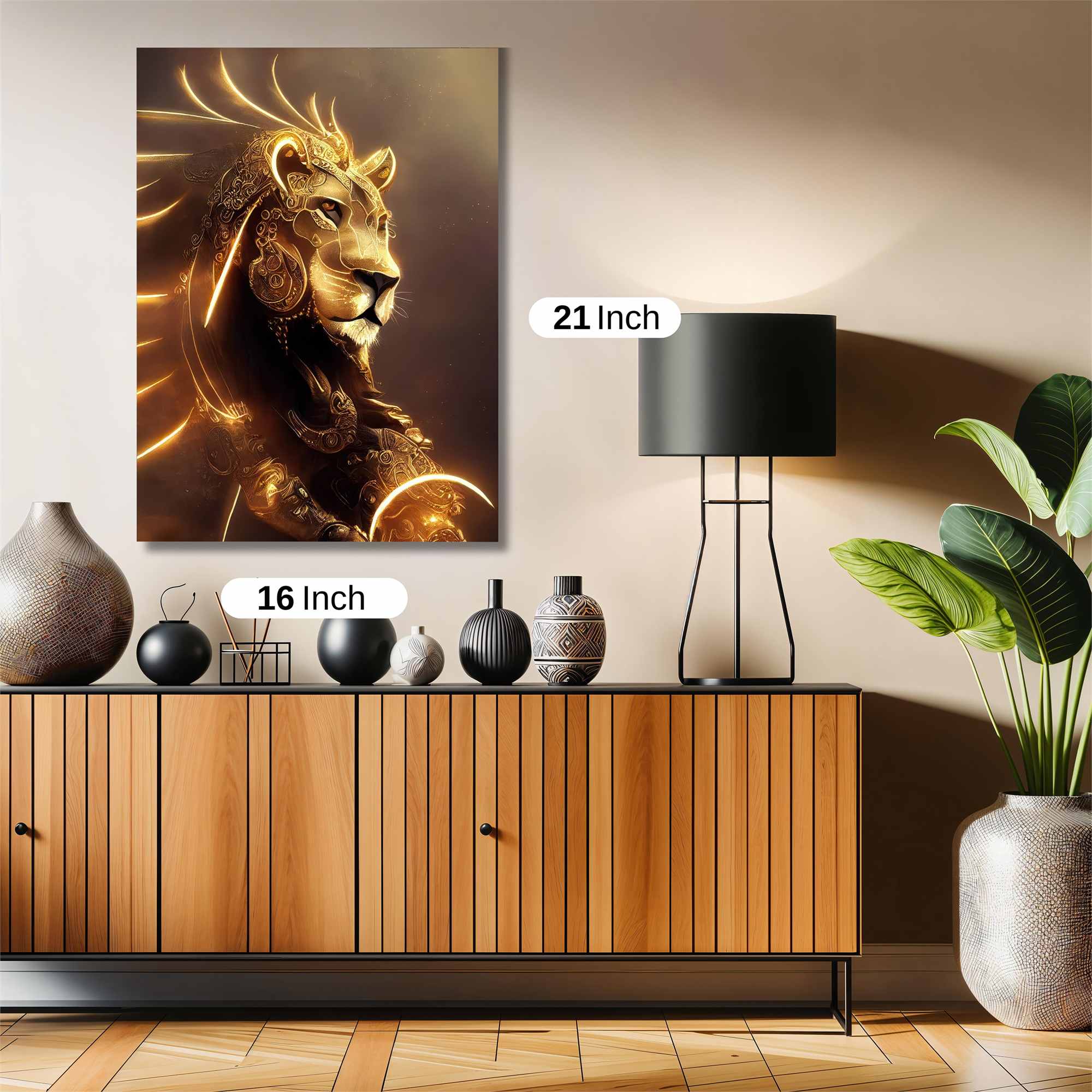 Lion Radiant Safe Wall Magnetic / M