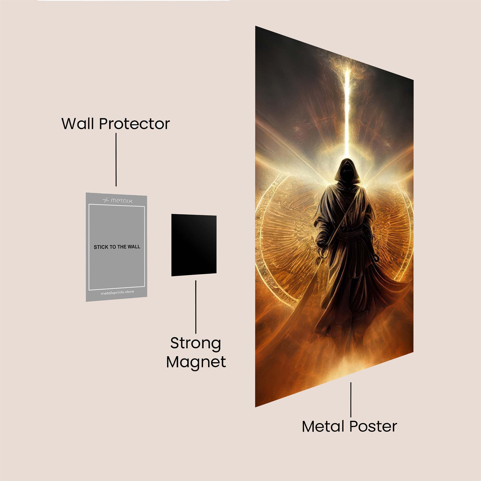 Angel Ascend Safe Wall Magnetic / M