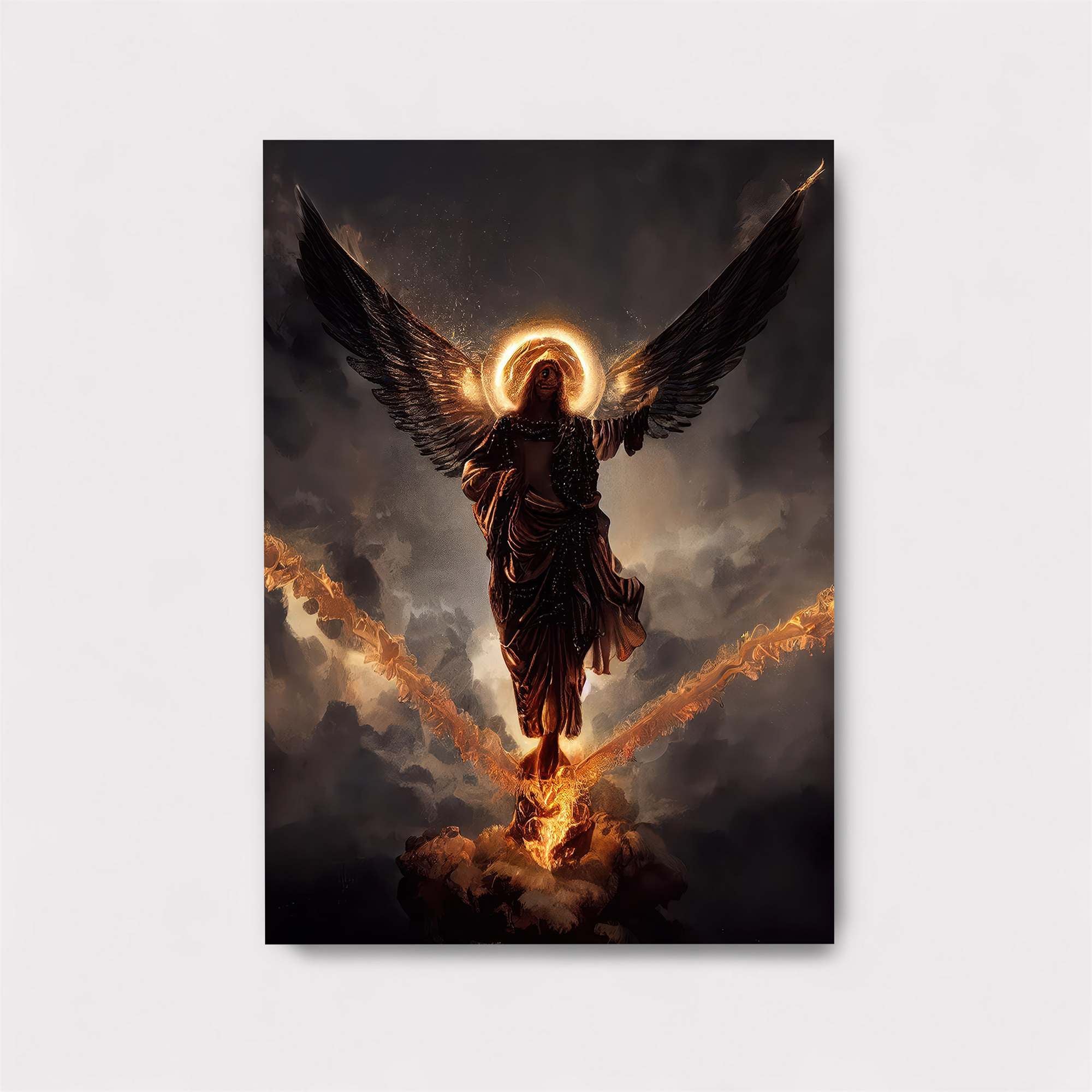 Angel Ascends Safe Wall Magnetic / M