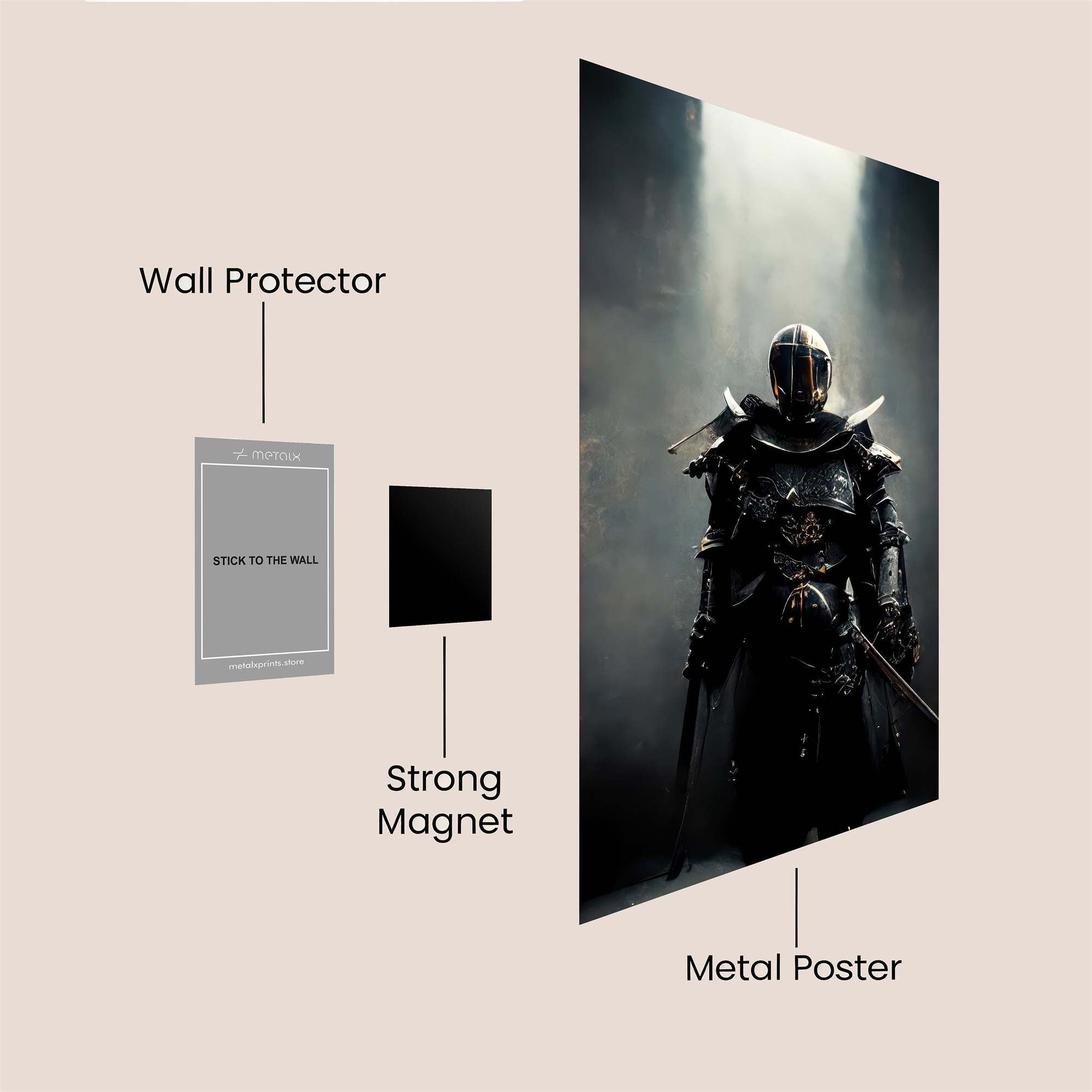 Knight Enigma Safe Wall Magnetic / M