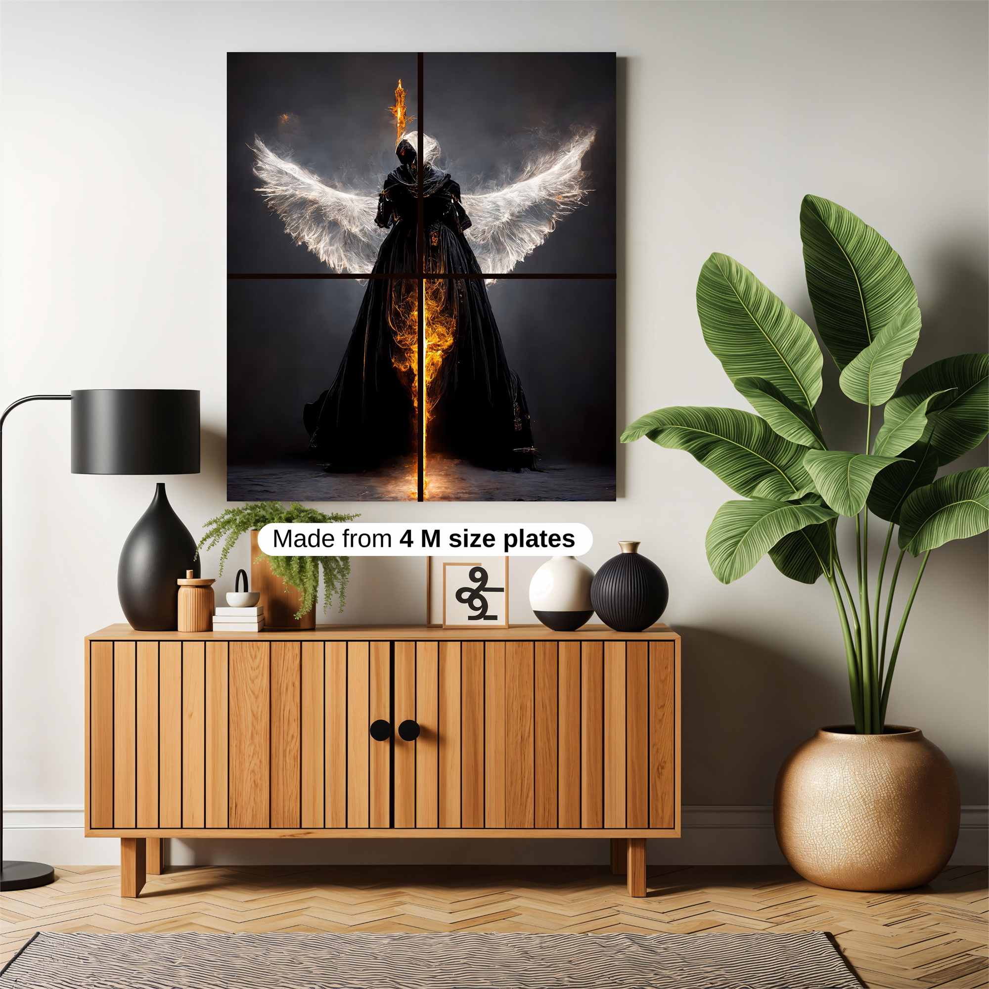 Angel Blaze Safe Wall Magnetic / M