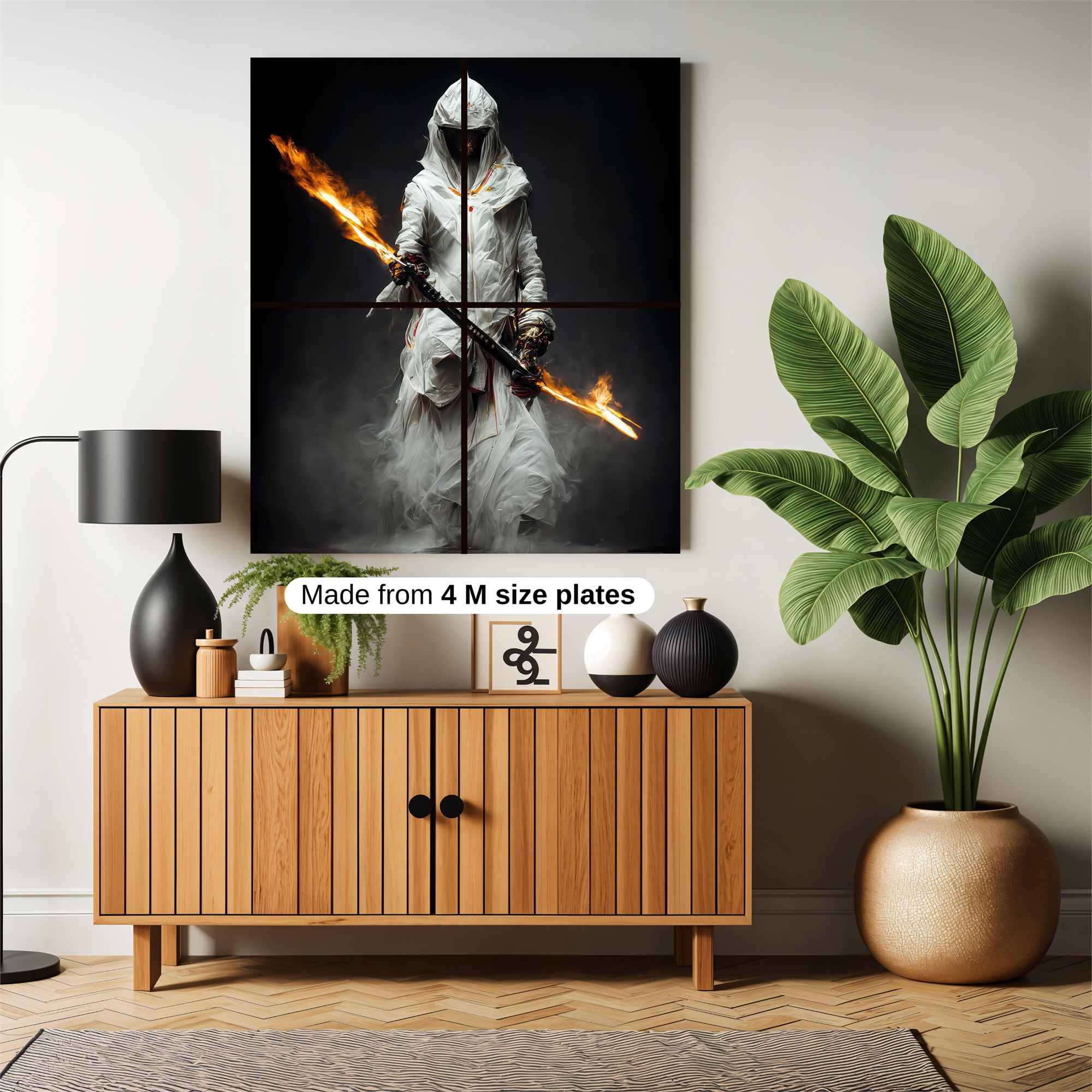 Flame Phantom Safe Wall Magnetic / M