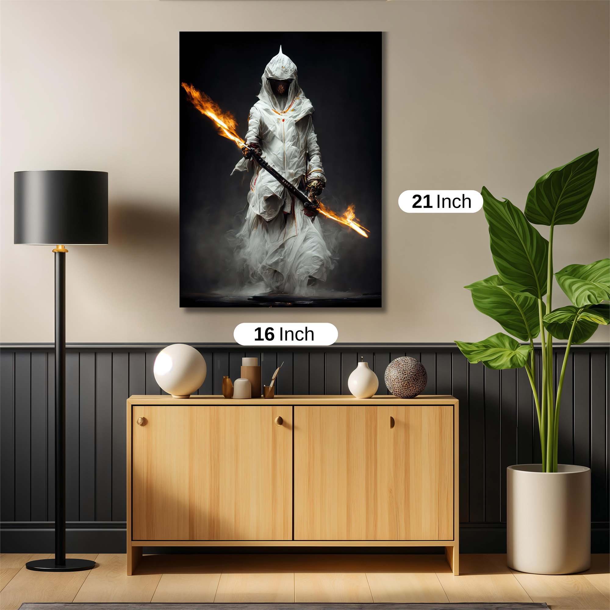 Flame Phantom Safe Wall Magnetic / M