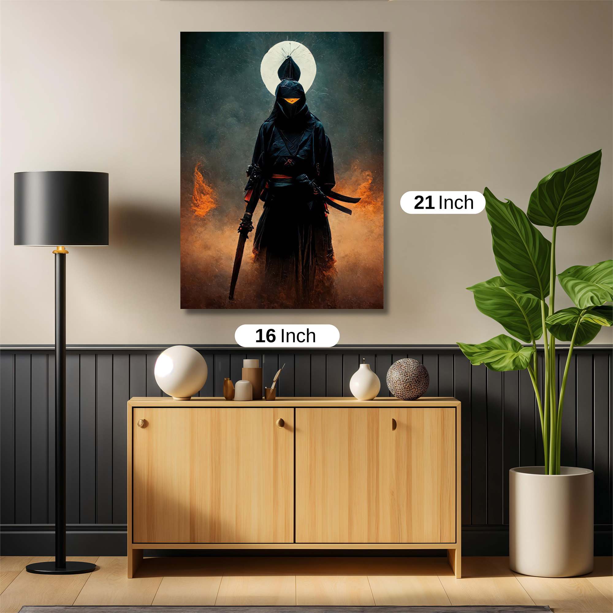 Ninja Blaze Safe Wall Magnetic / M