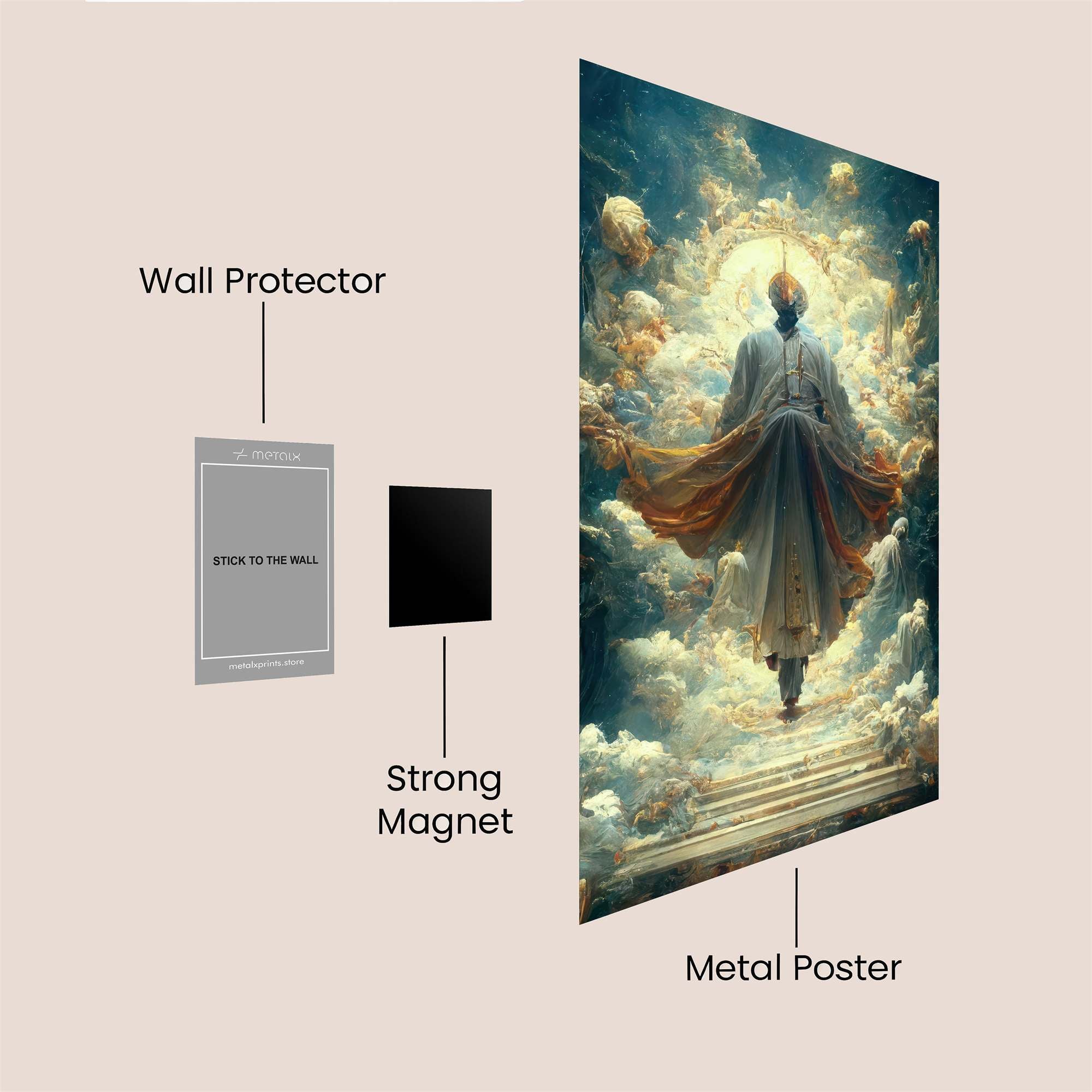 Genie Ascend Safe Wall Magnetic / M