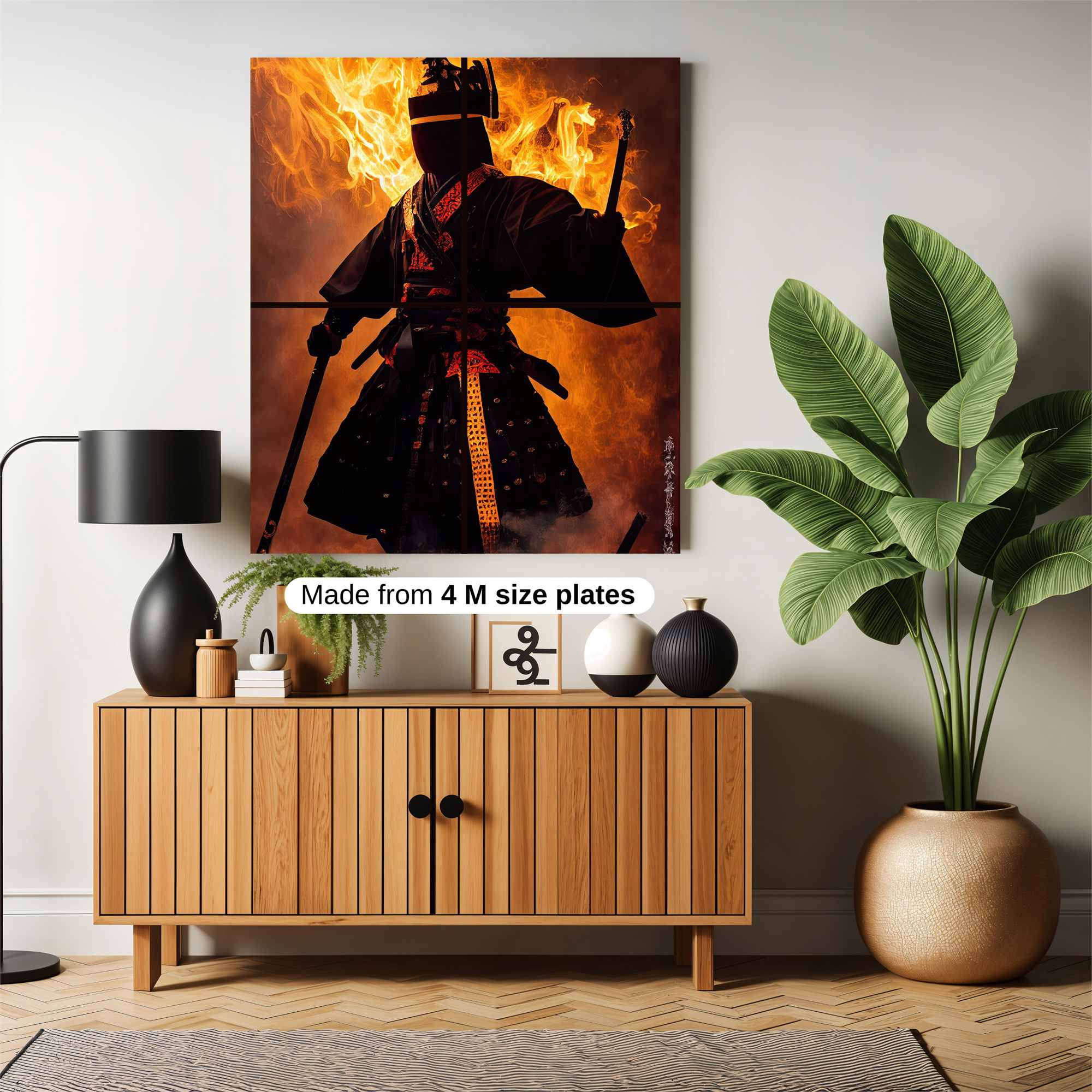 Samurai Blaze Safe Wall Magnetic / M