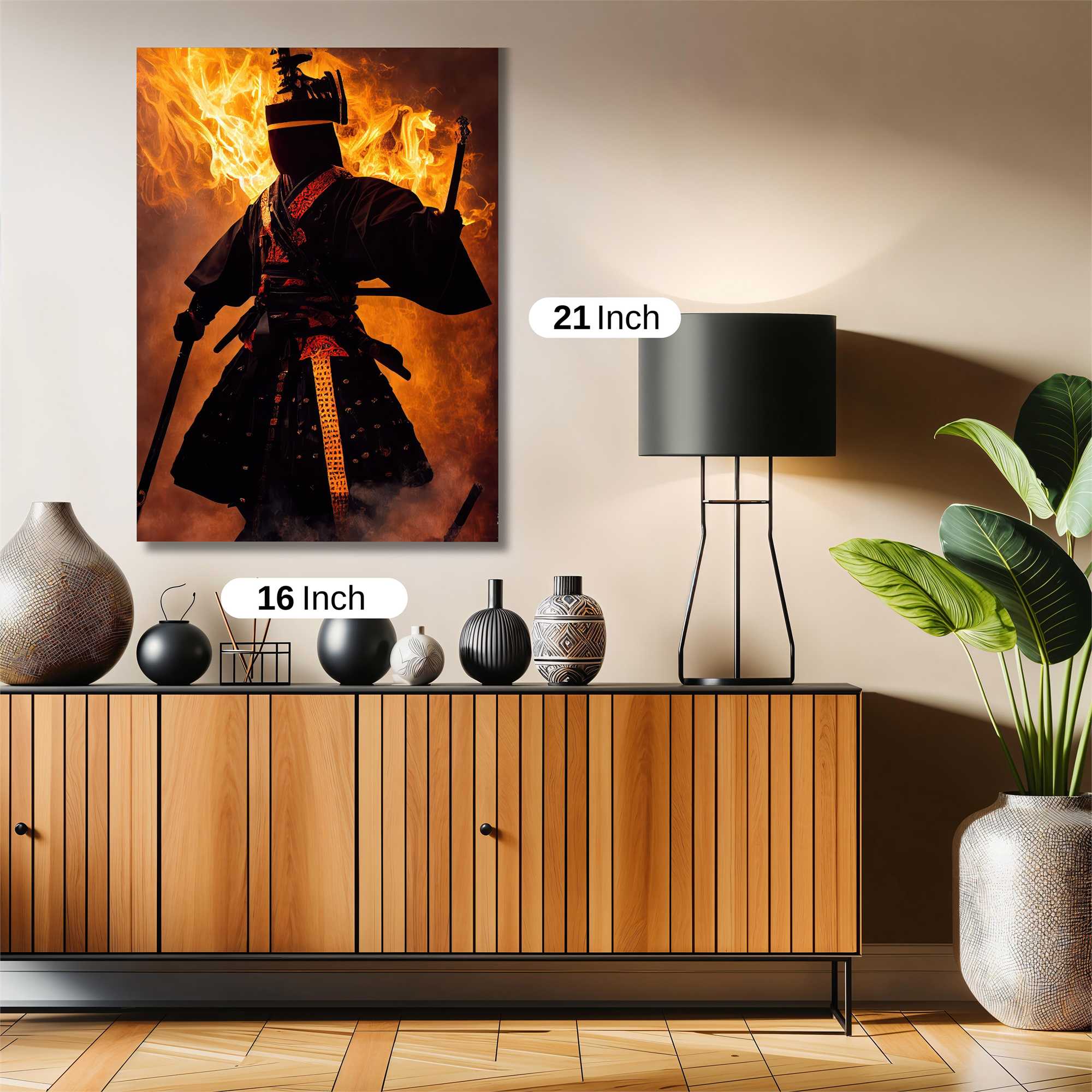 Samurai Blaze Safe Wall Magnetic / M
