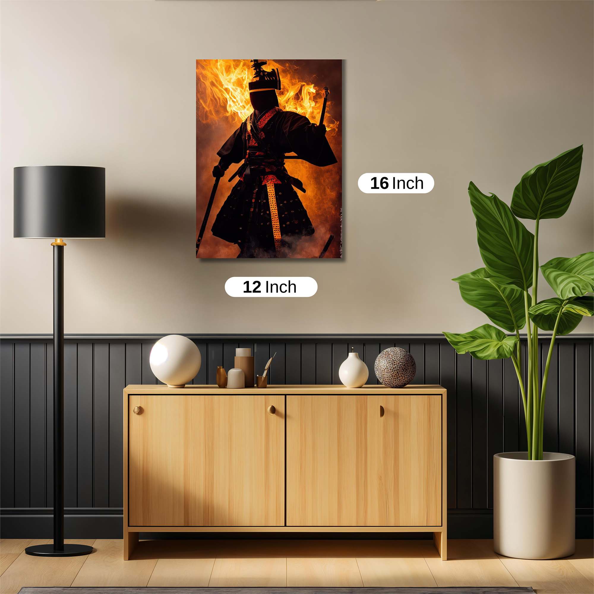Samurai Blaze Safe Wall Magnetic / M