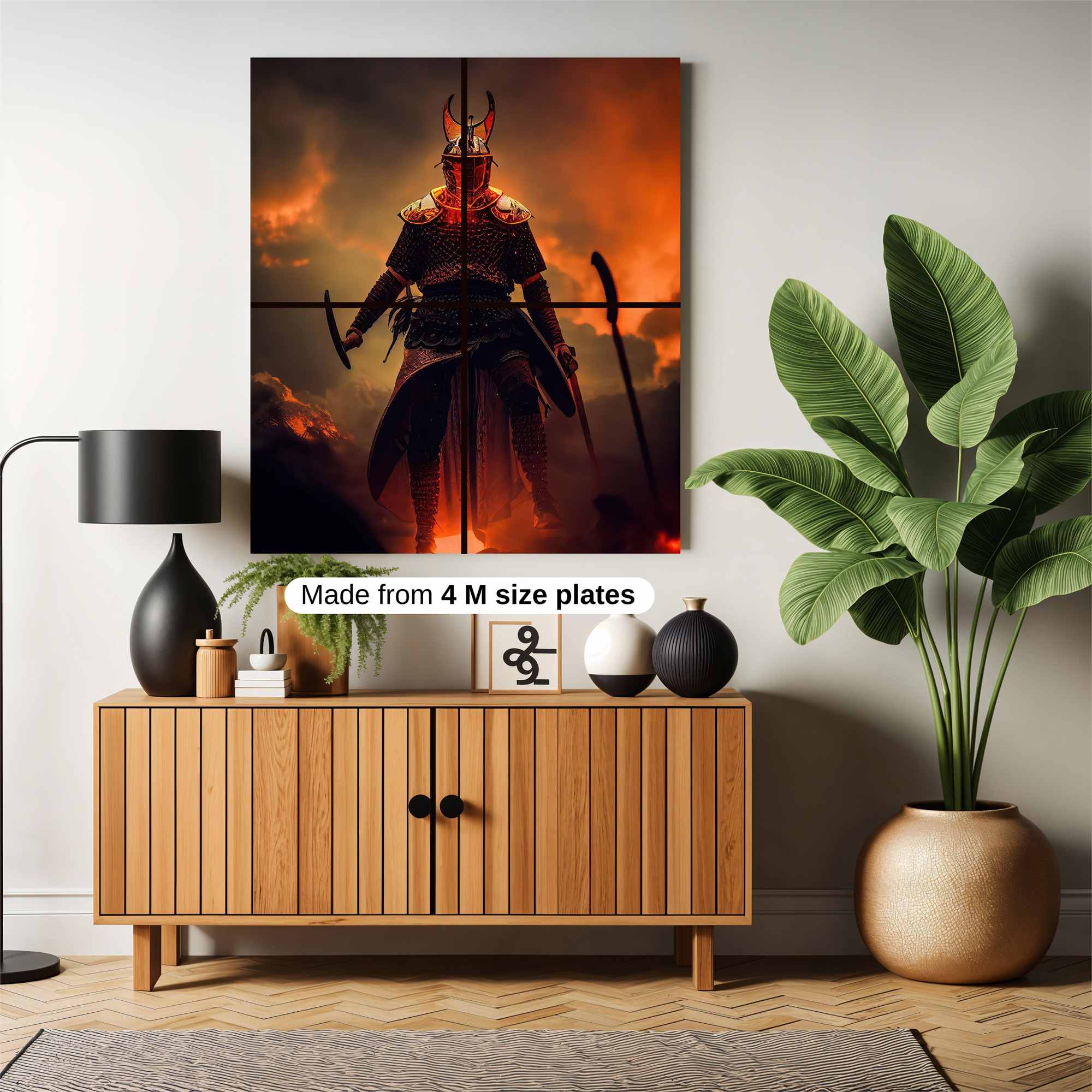 Demon Warrior Safe Wall Magnetic / M