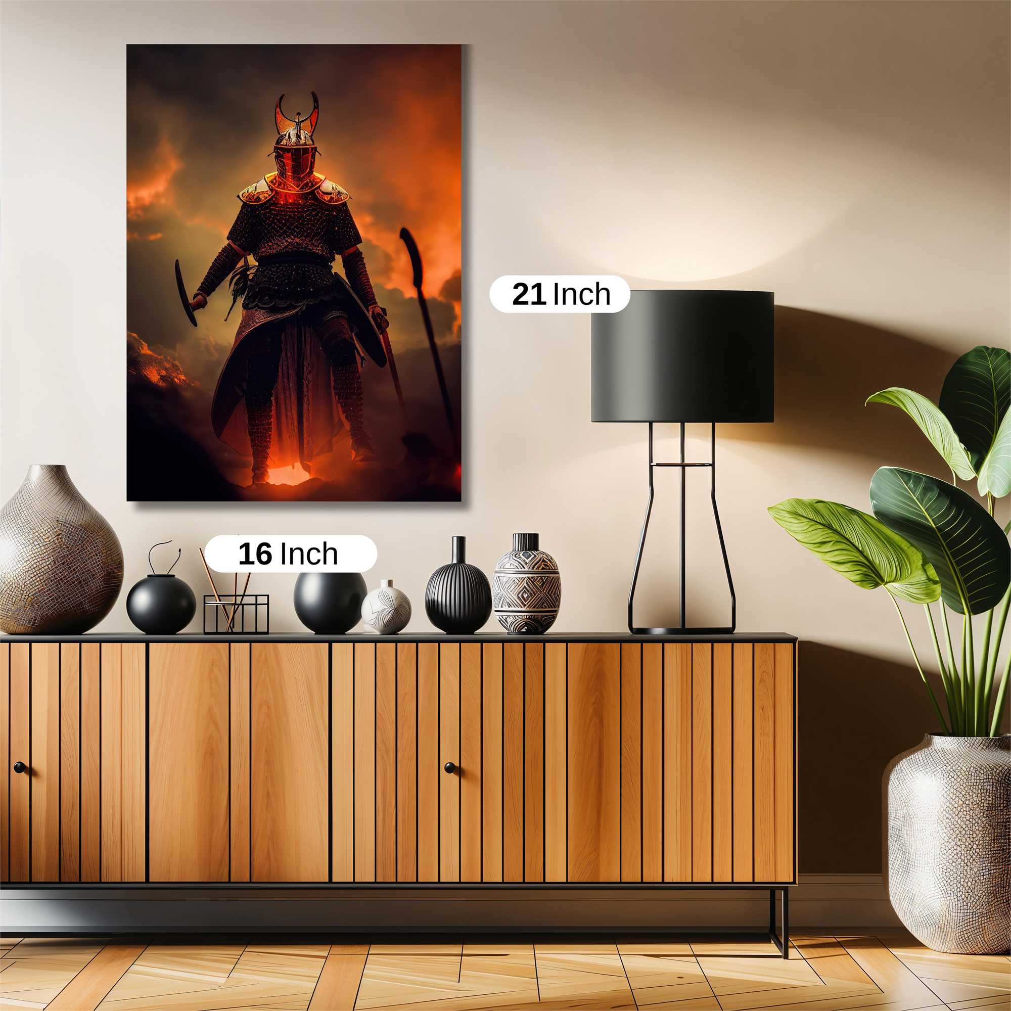 Demon Warrior Safe Wall Magnetic / M