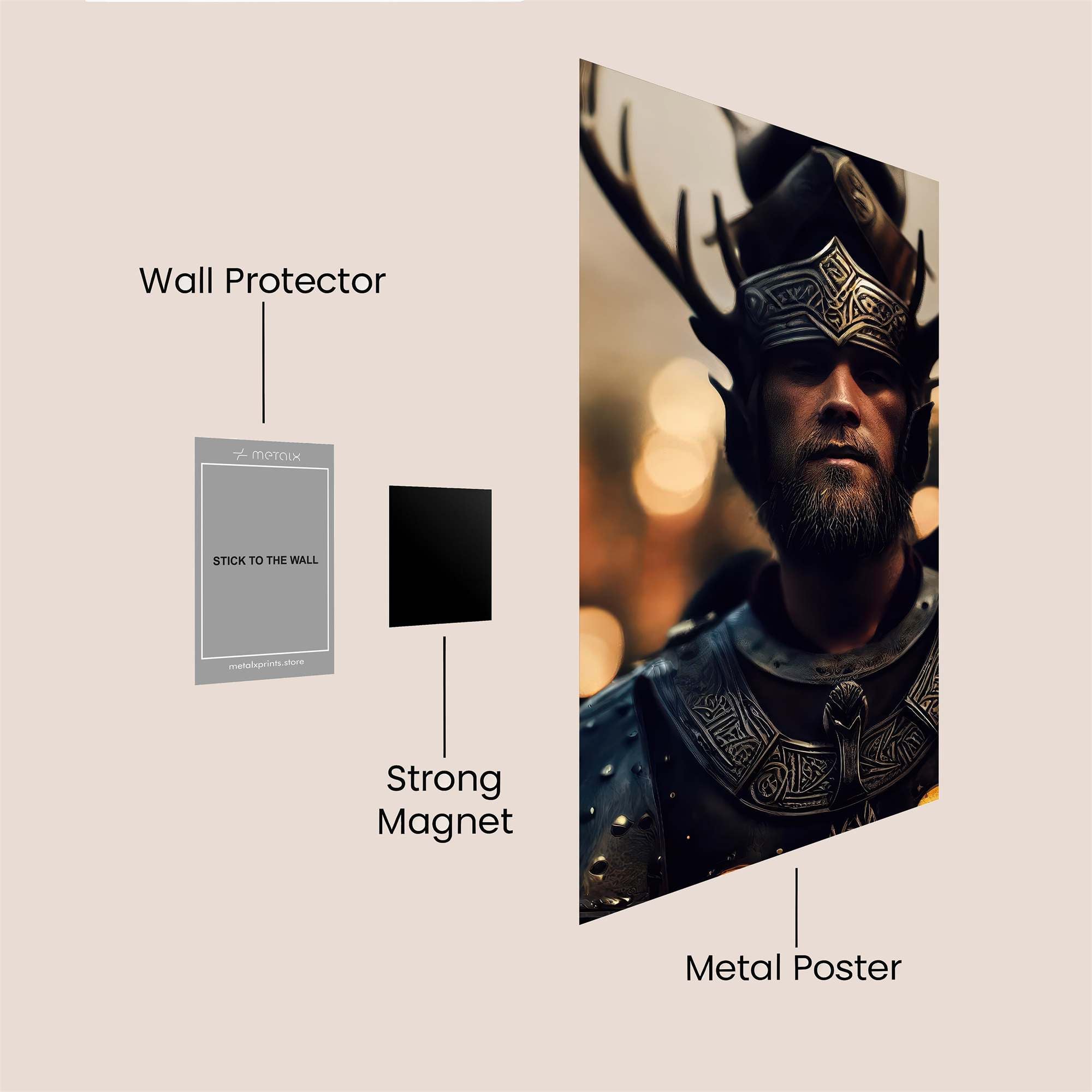 Ragnar Regal Safe Wall Magnetic / M