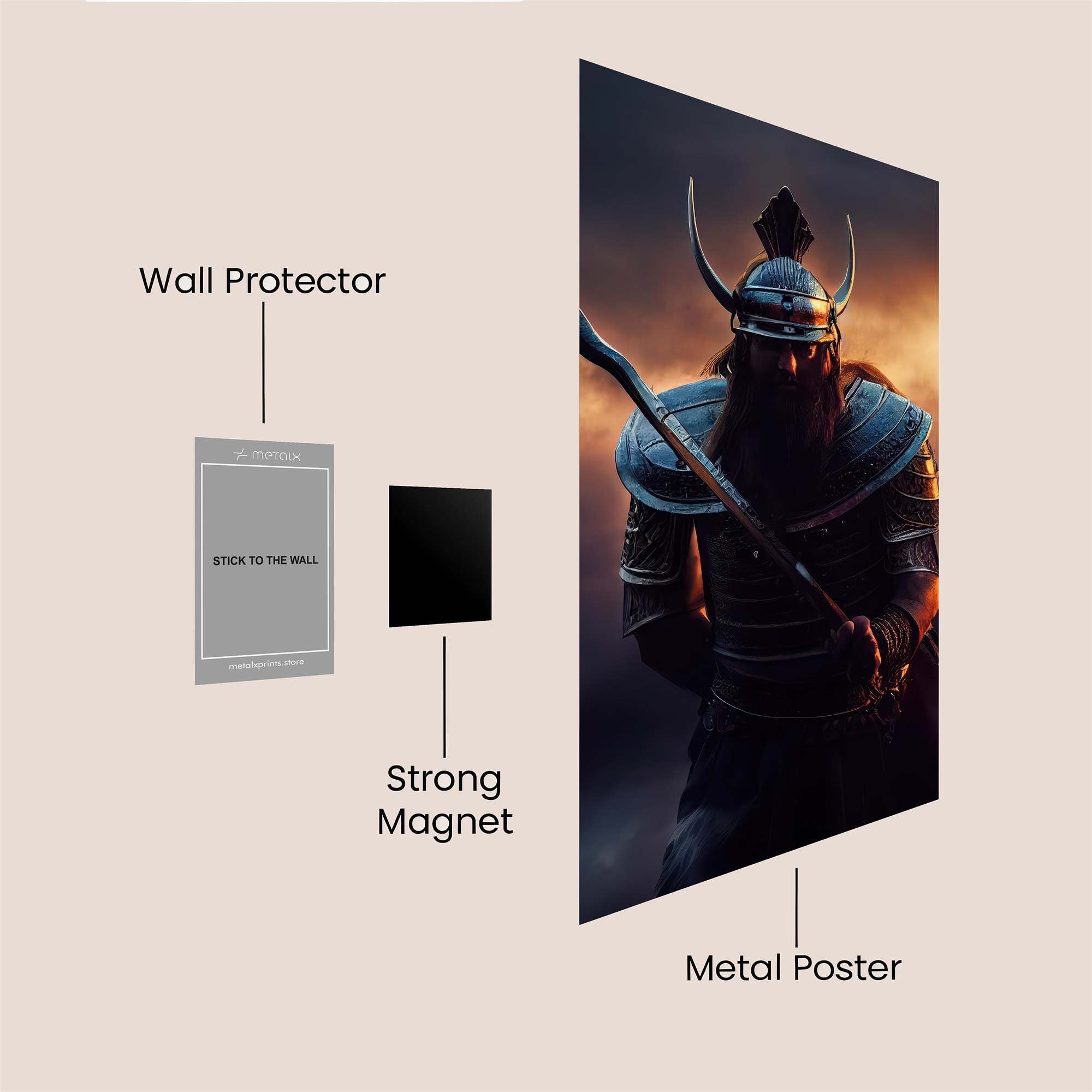 Viking Valor Safe Wall Magnetic / M