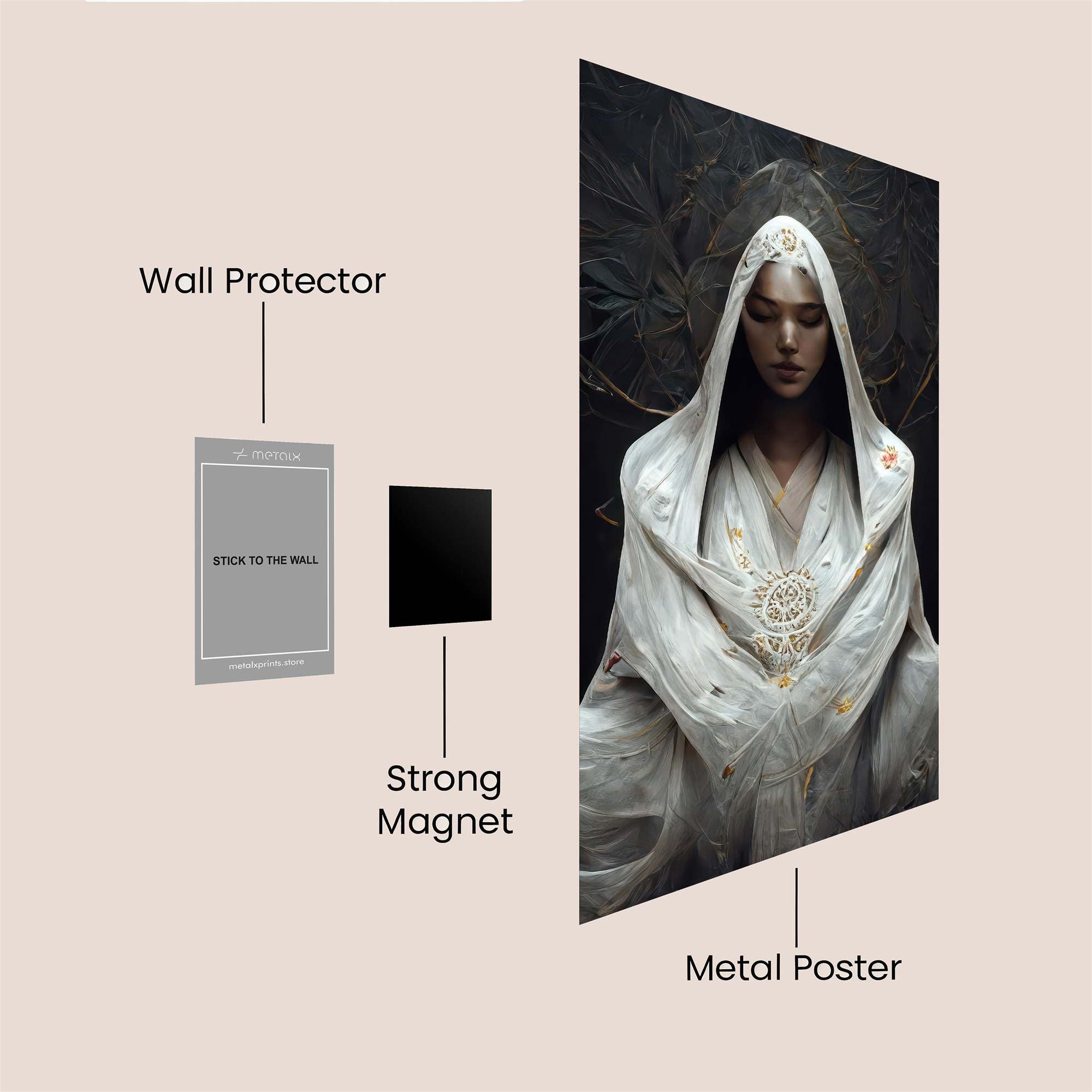 Mystic Serenity Safe Wall Magnetic / M