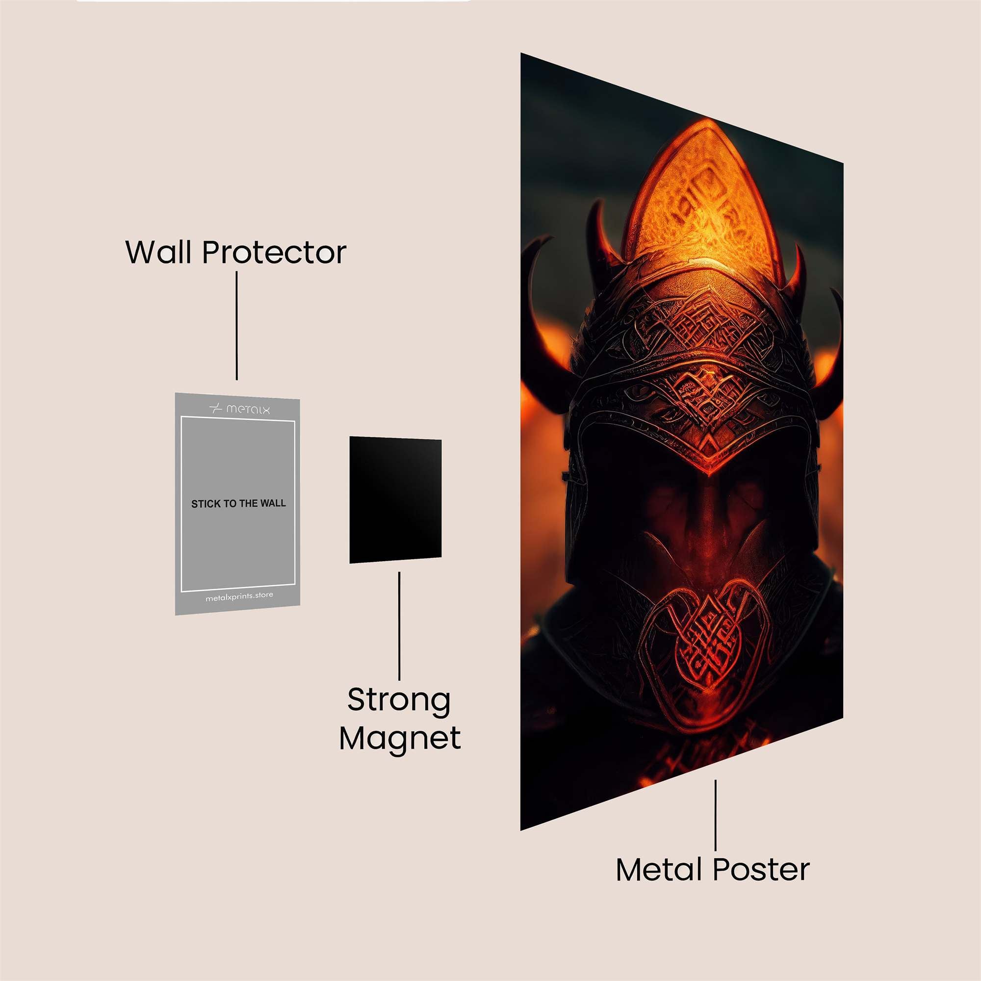 Loki Enigmatic Safe Wall Magnetic / M