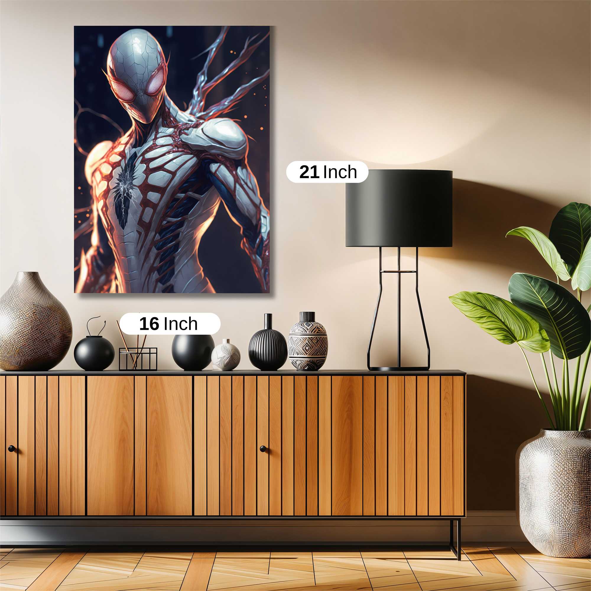Spider Menace Safe Wall Magnetic / M