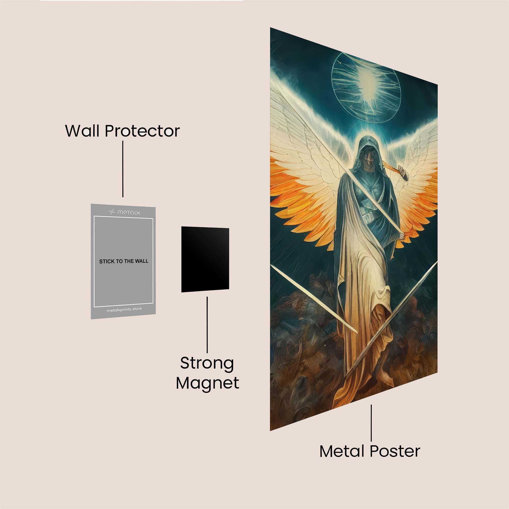 Archangel Radiant Safe Wall Magnetic / M