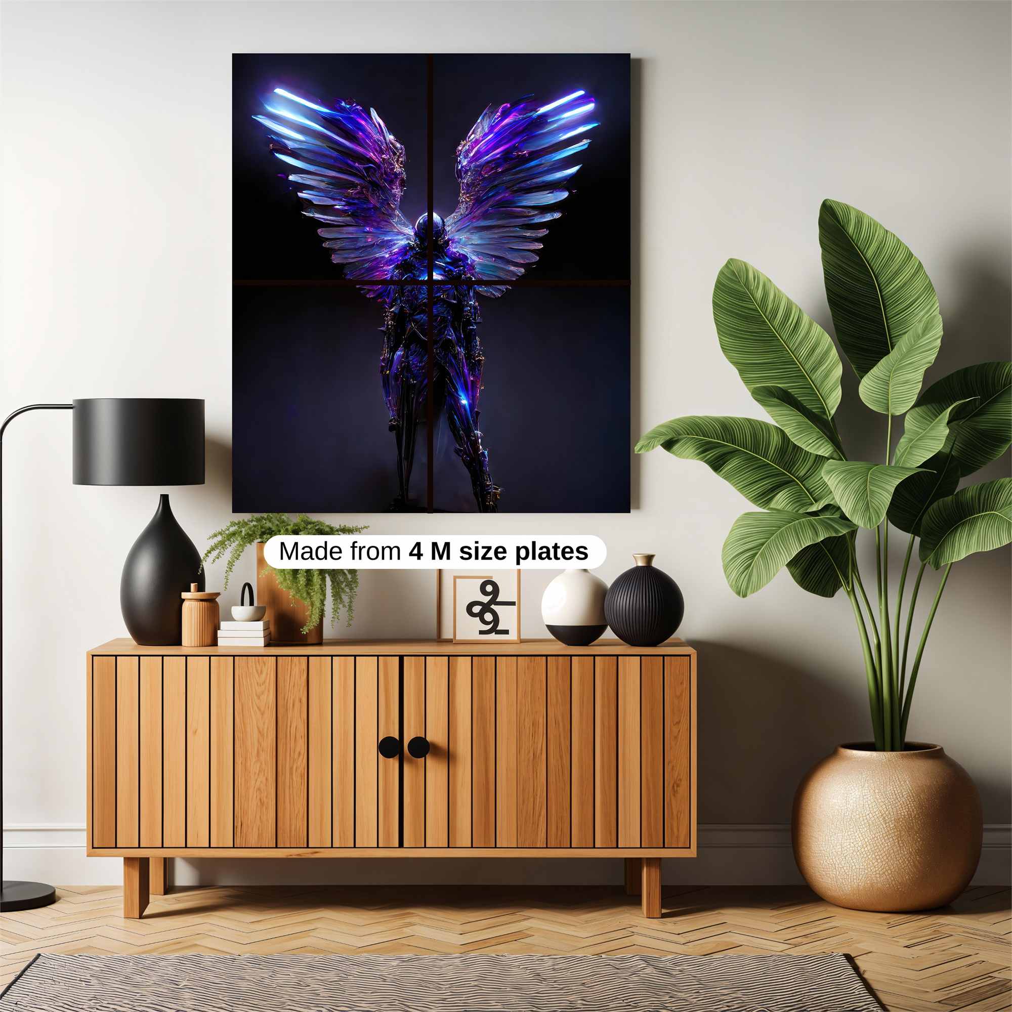 Angelic Sentinel Safe Wall Magnetic / M