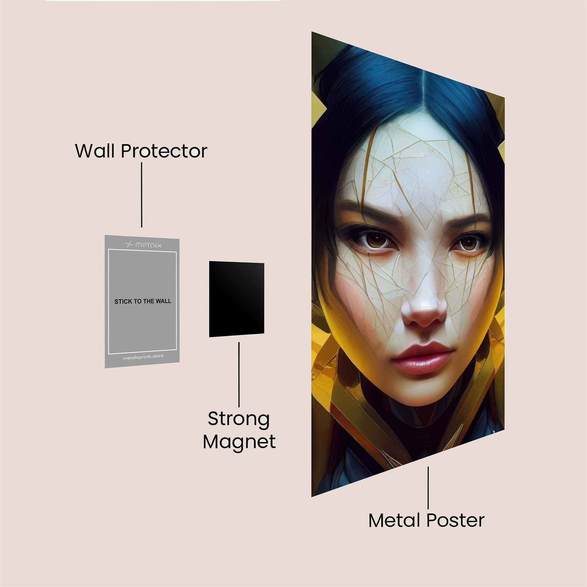 Empress Serene Safe Wall Magnetic / M