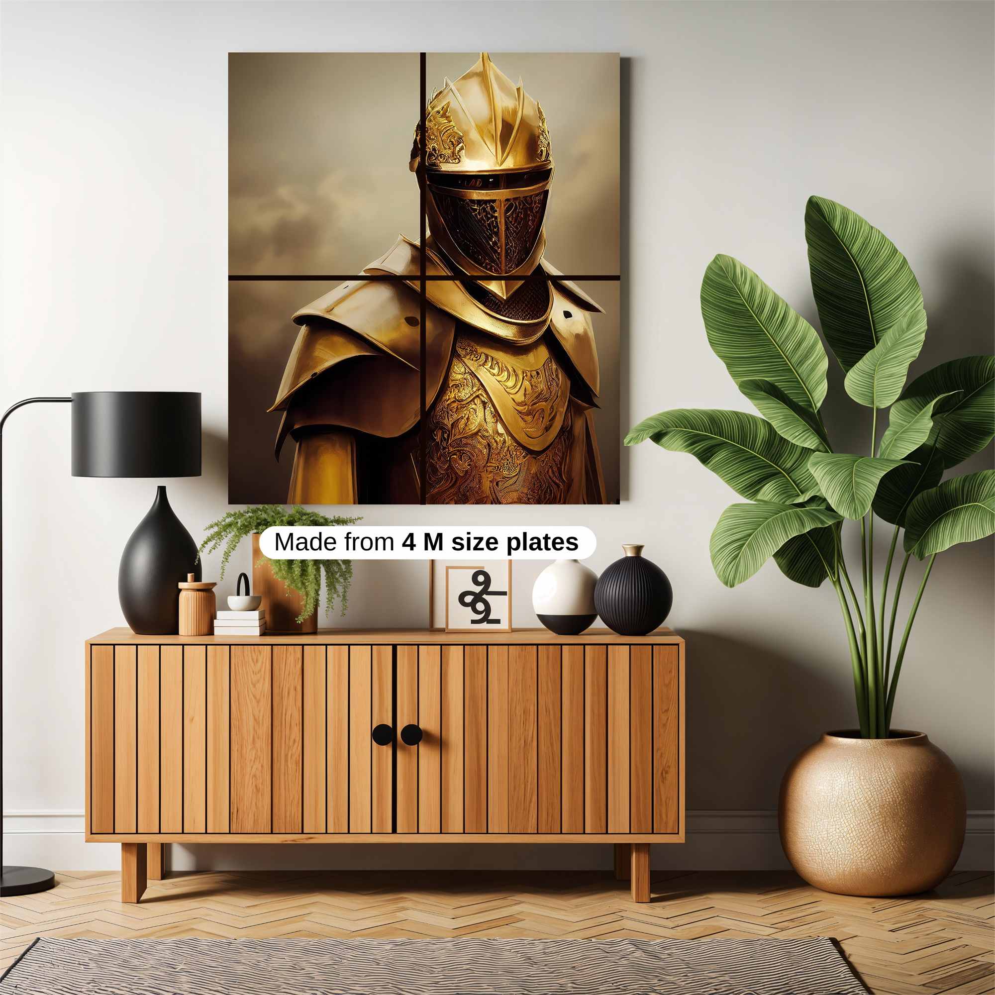 Golden Sentinel Safe Wall Magnetic / M