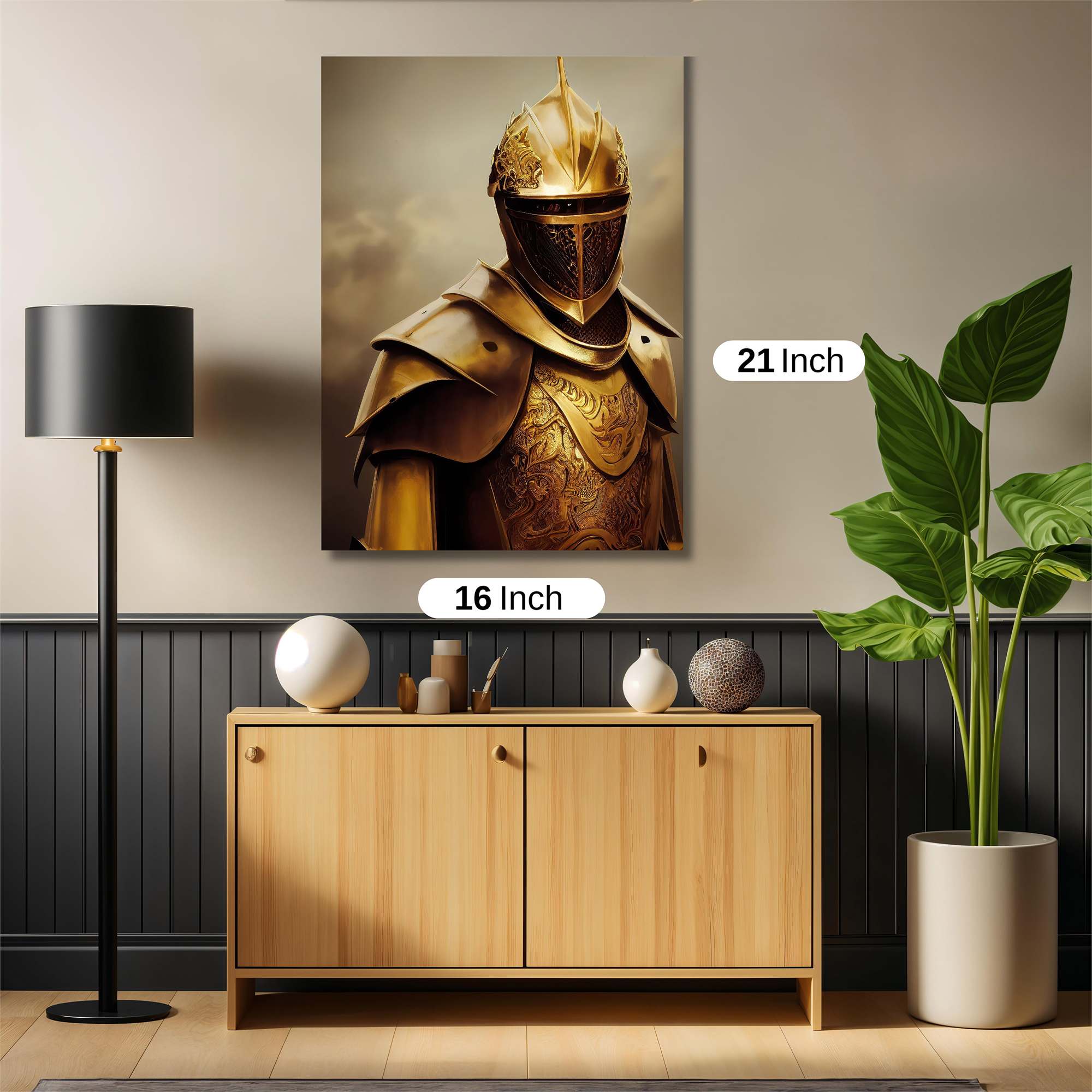 Golden Sentinel Safe Wall Magnetic / M