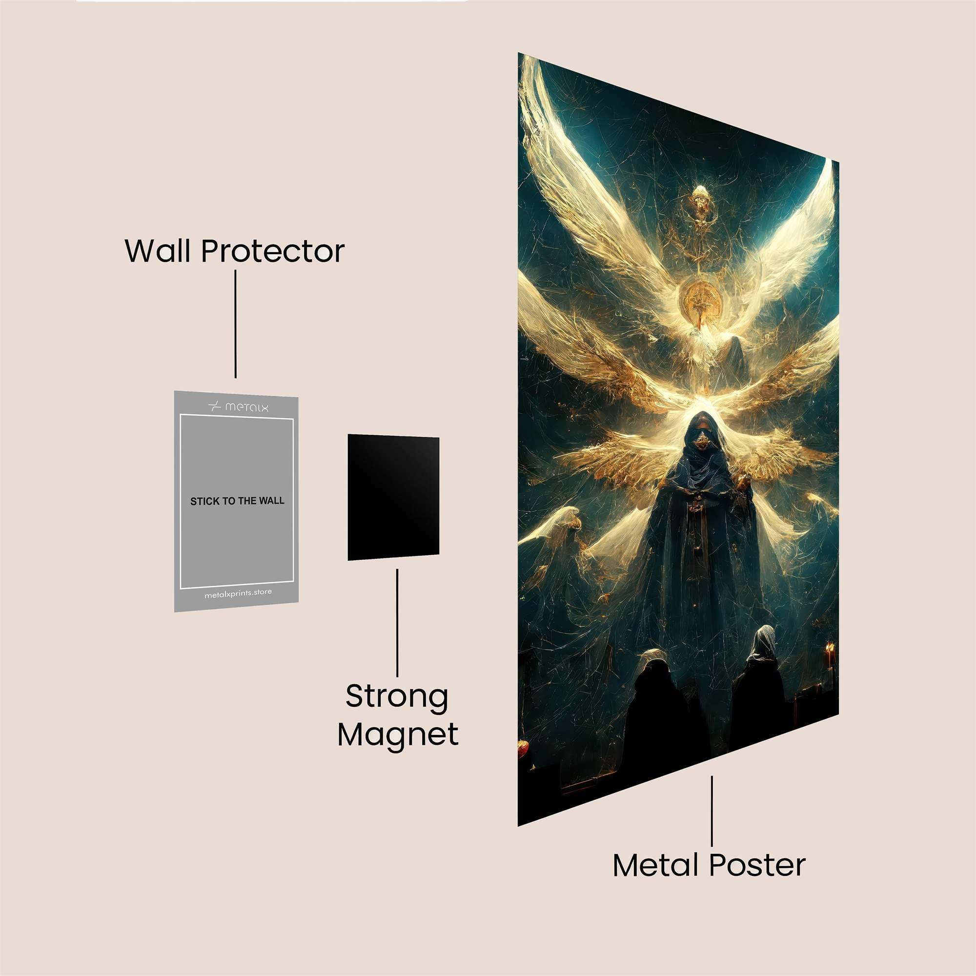 Seraphim Divine Safe Wall Magnetic / M