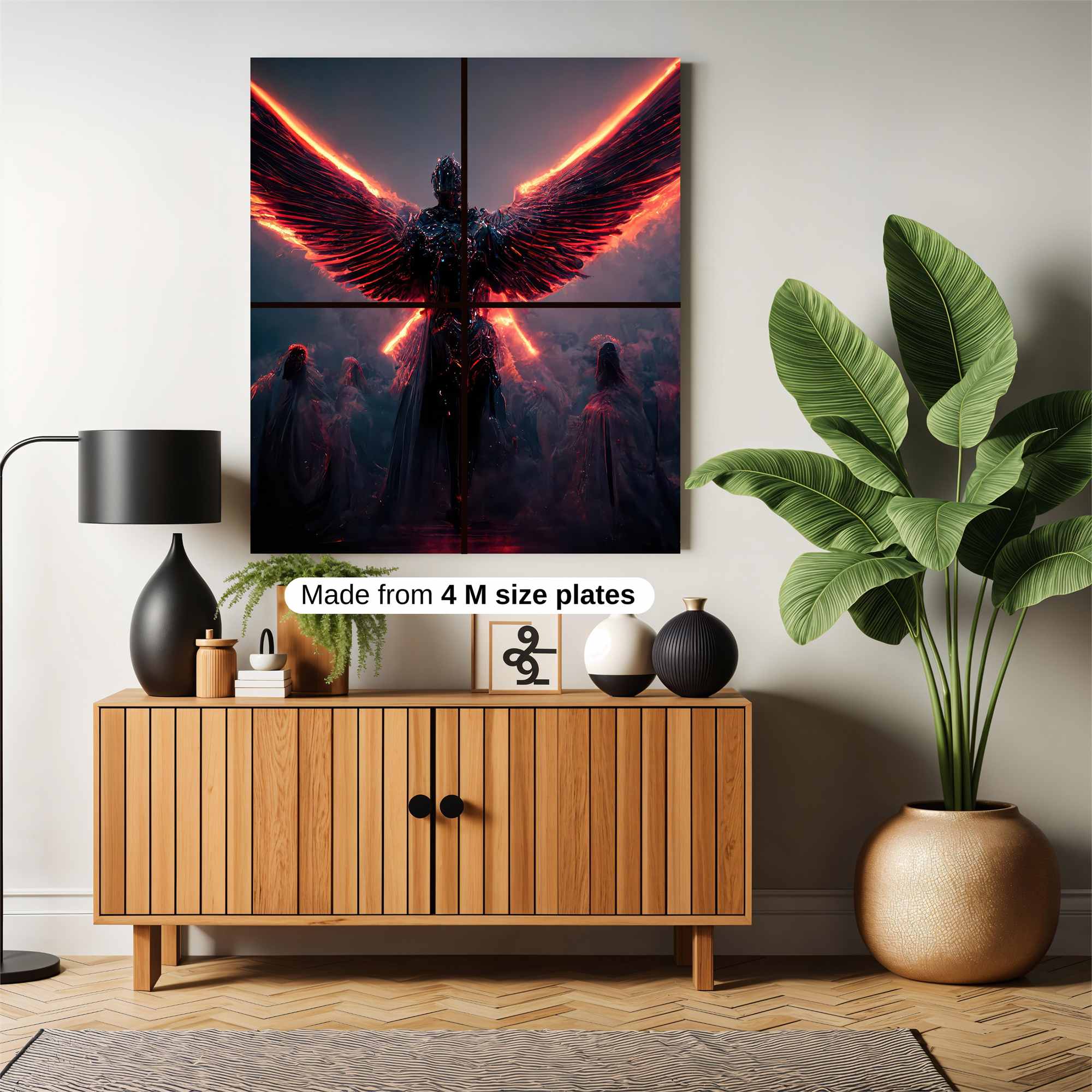 Angel Wrath Safe Wall Magnetic / M