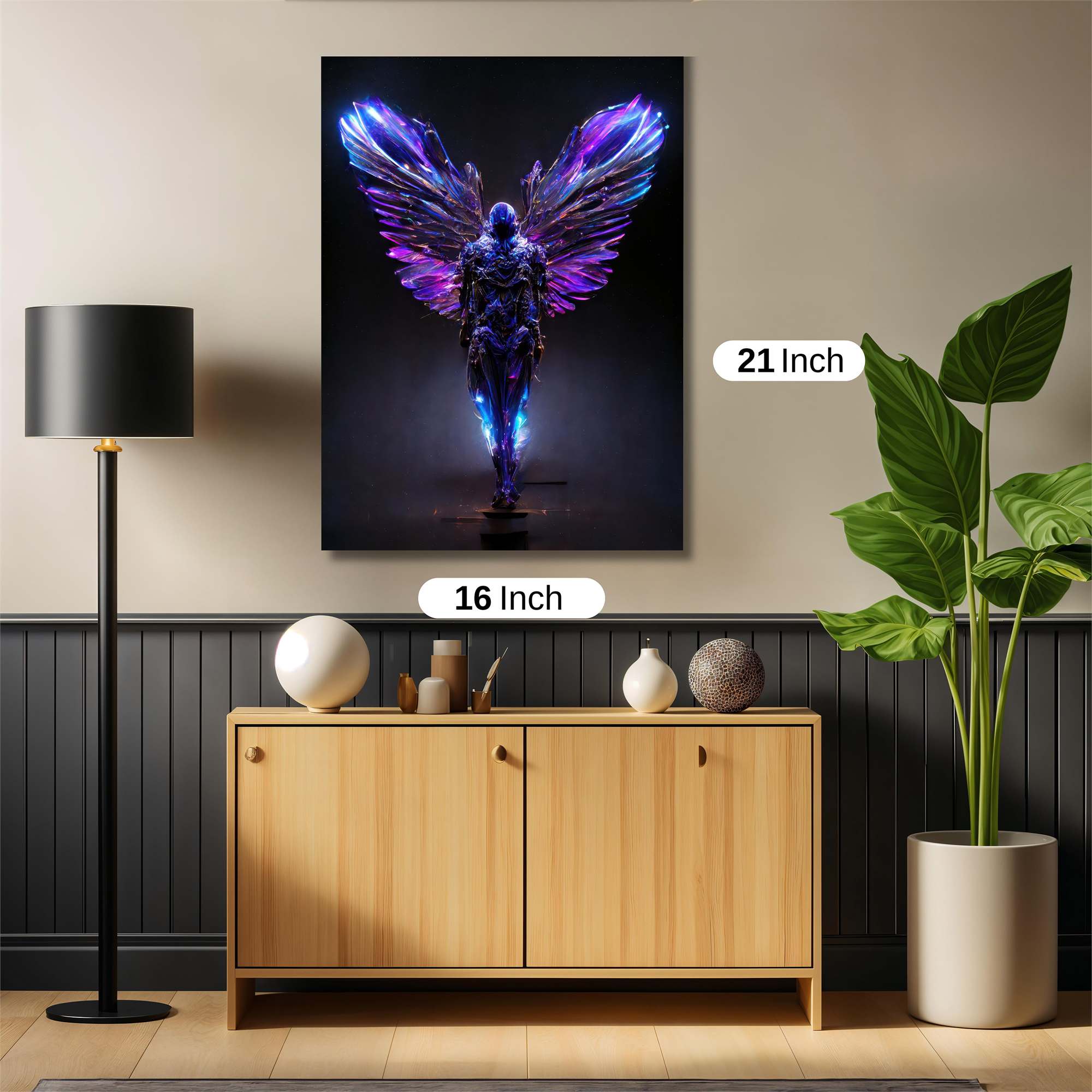 Cyber Angel Safe Wall Magnetic / M