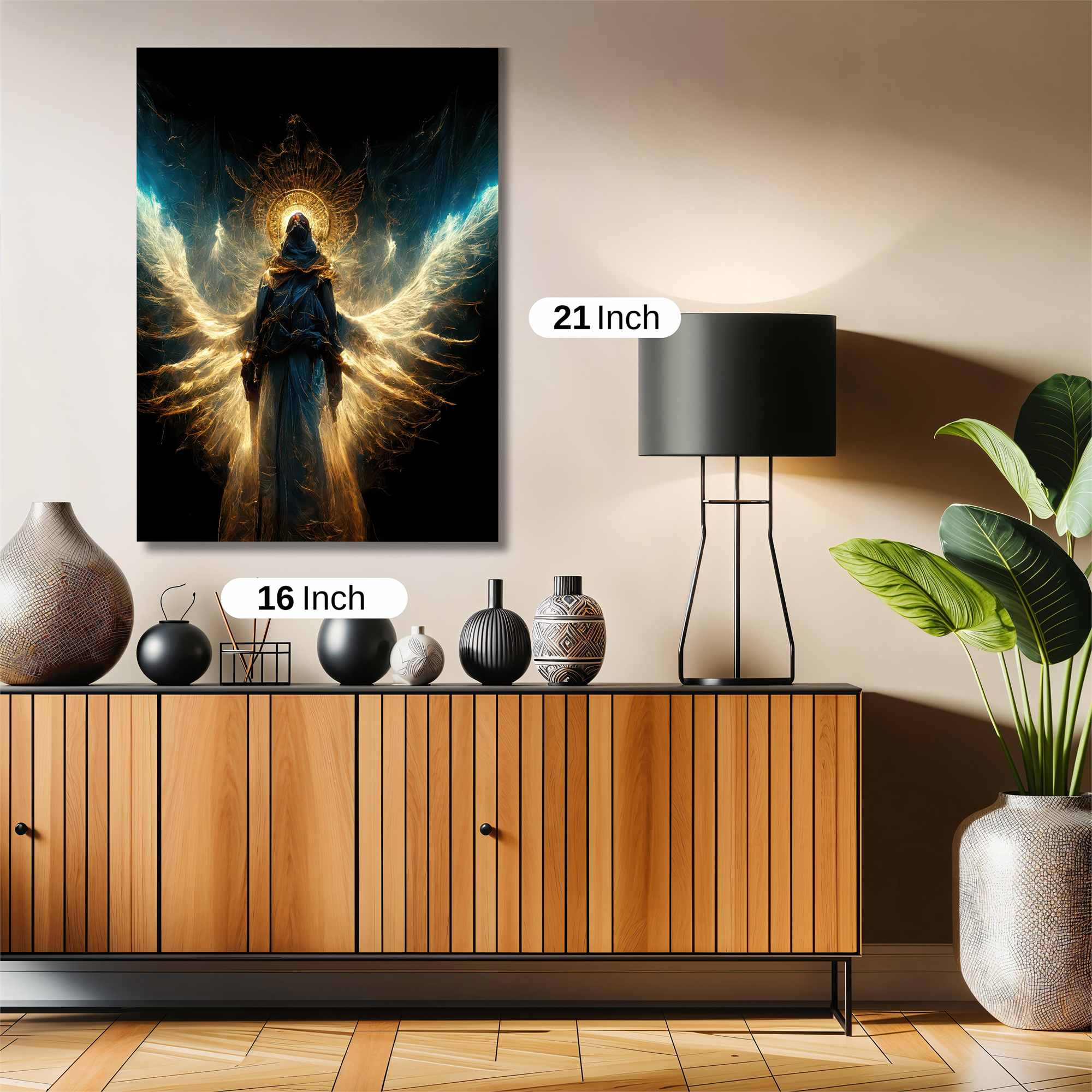 Angel Ascendant Safe Wall Magnetic / M